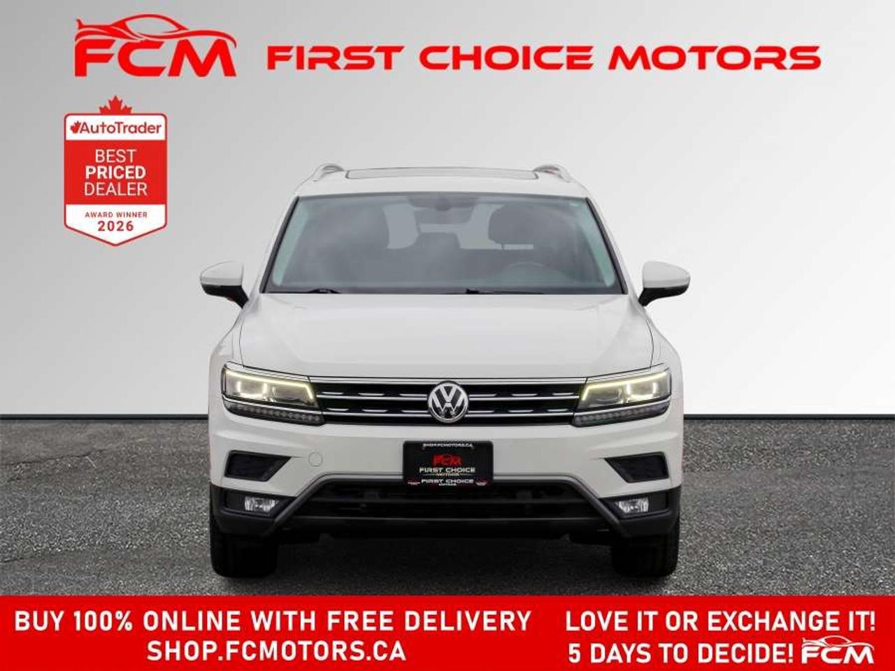 2019 Volkswagen Tiguan HIGHLINE   FULLY CERTIFIED WITH WARRANTY Photo