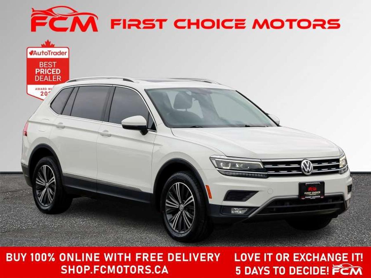2019 Volkswagen Tiguan HIGHLINE   FULLY CERTIFIED WITH WARRANTY Photo