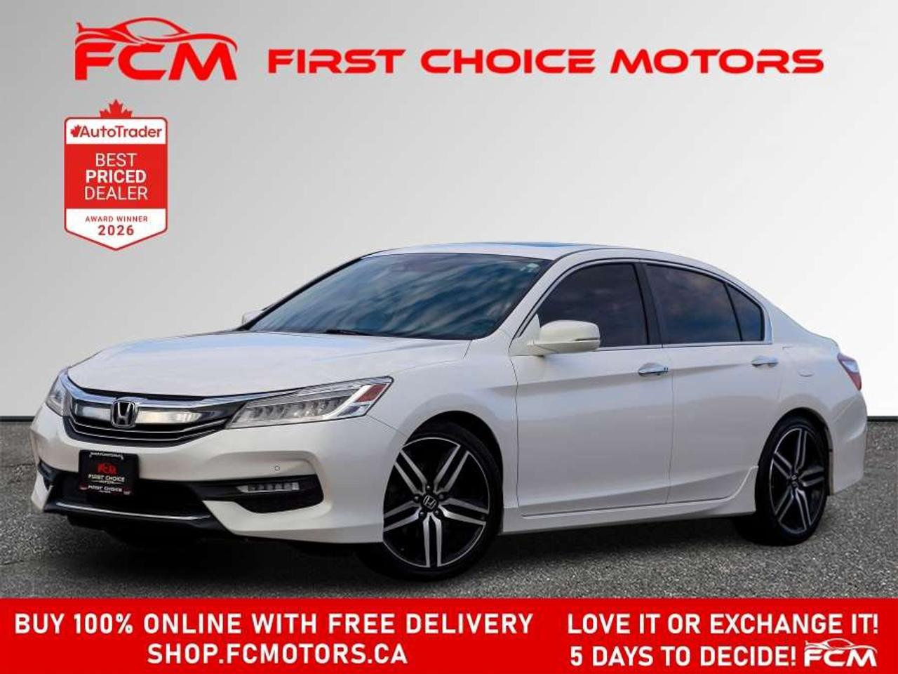 2017 Honda Accord TOURING   FULLY CERTIFIED WITH WARRANTY Photo