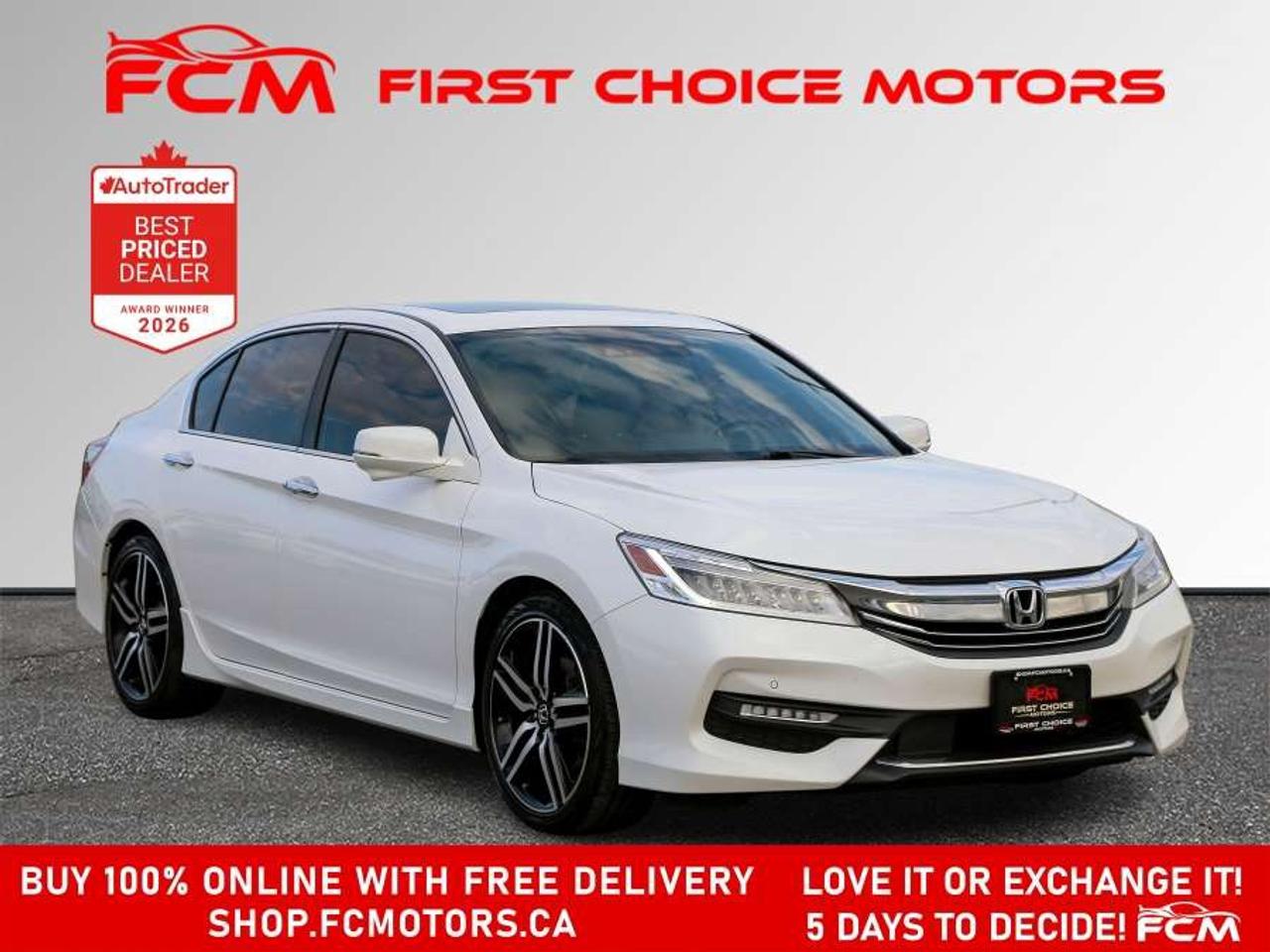 2017 Honda Accord TOURING   FULLY CERTIFIED WITH WARRANTY Photo