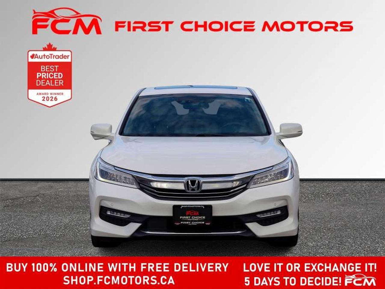 2017 Honda Accord TOURING   FULLY CERTIFIED WITH WARRANTY Photo