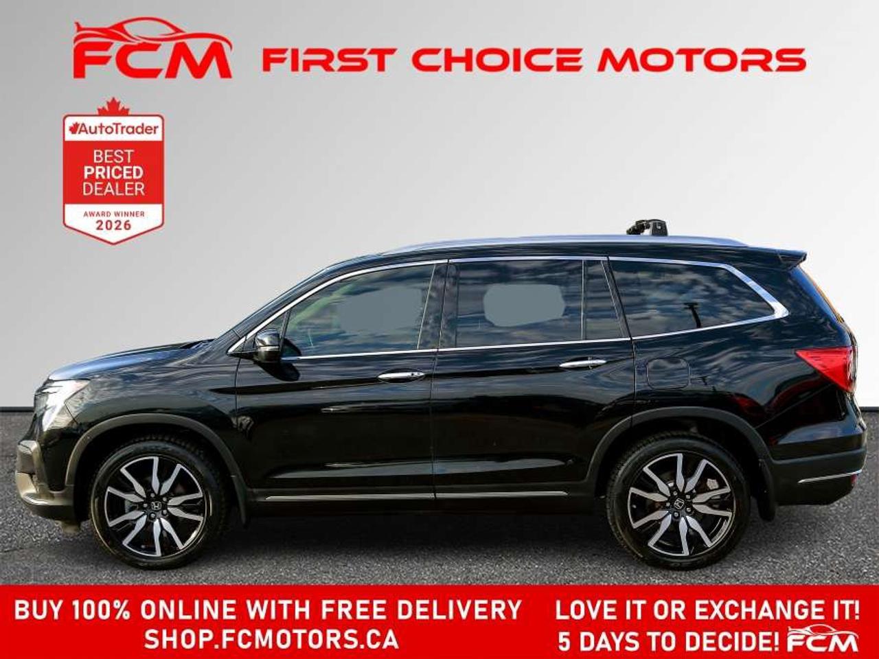 2020 Honda Pilot TOURING   8 PASSENGER   FULLY CERTIFIED WITH WARRA Photo