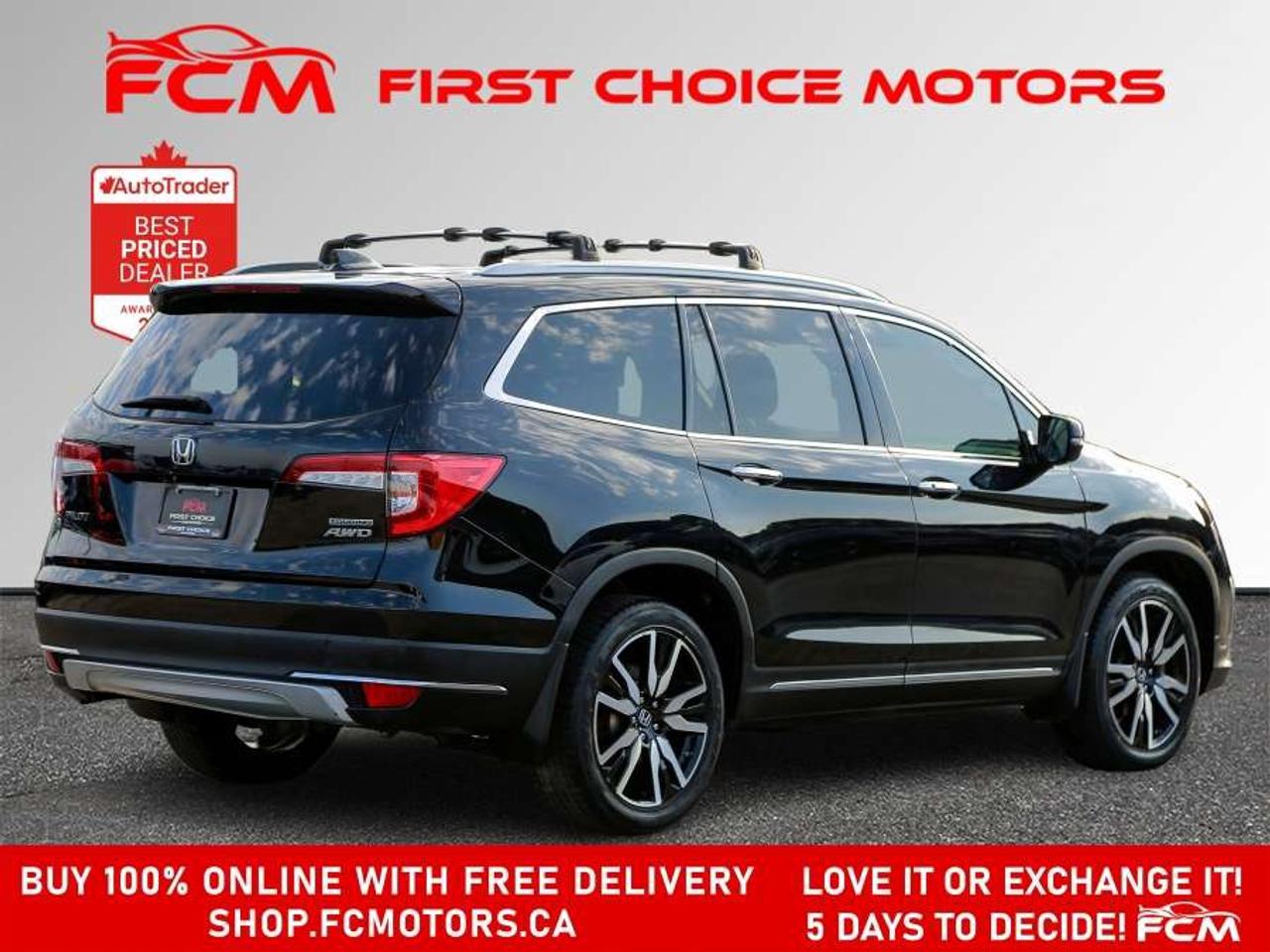 2020 Honda Pilot TOURING   8 PASSENGER   FULLY CERTIFIED WITH WARRA Photo