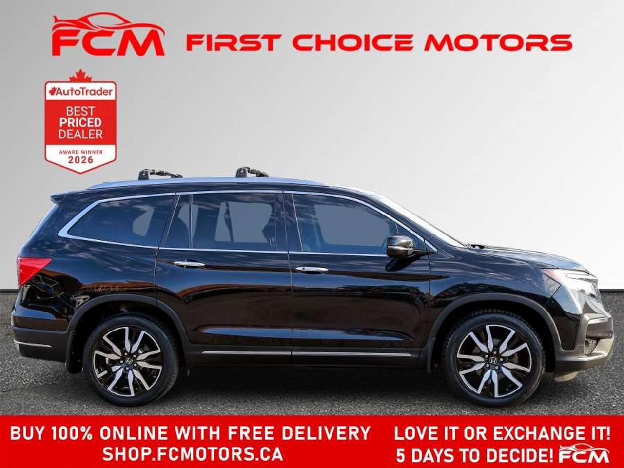 2020 Honda Pilot TOURING   8 PASSENGER   FULLY CERTIFIED WITH WARRA Photo