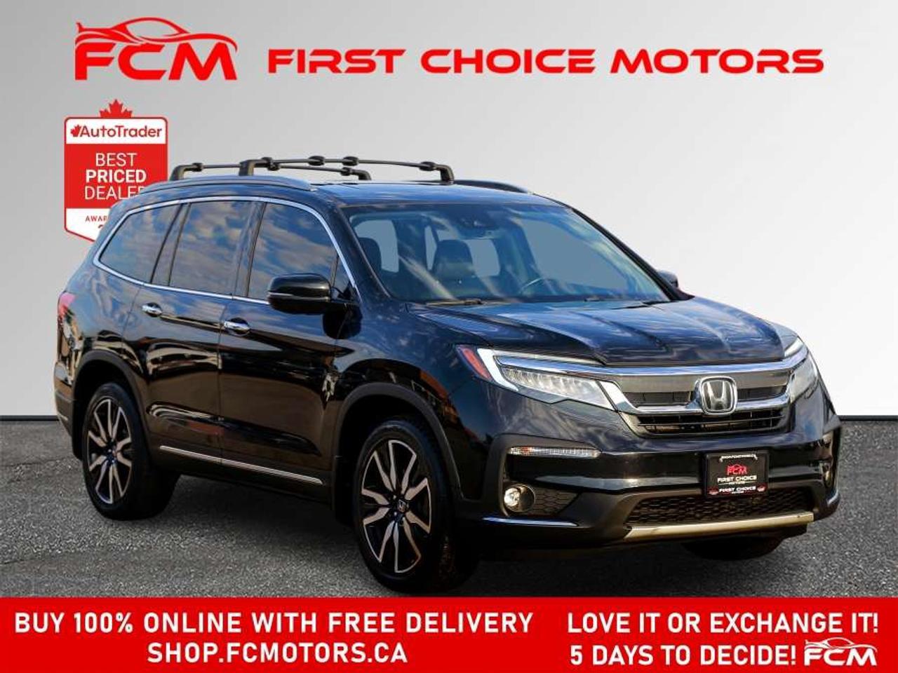 2020 Honda Pilot TOURING   8 PASSENGER   FULLY CERTIFIED WITH WARRA Photo