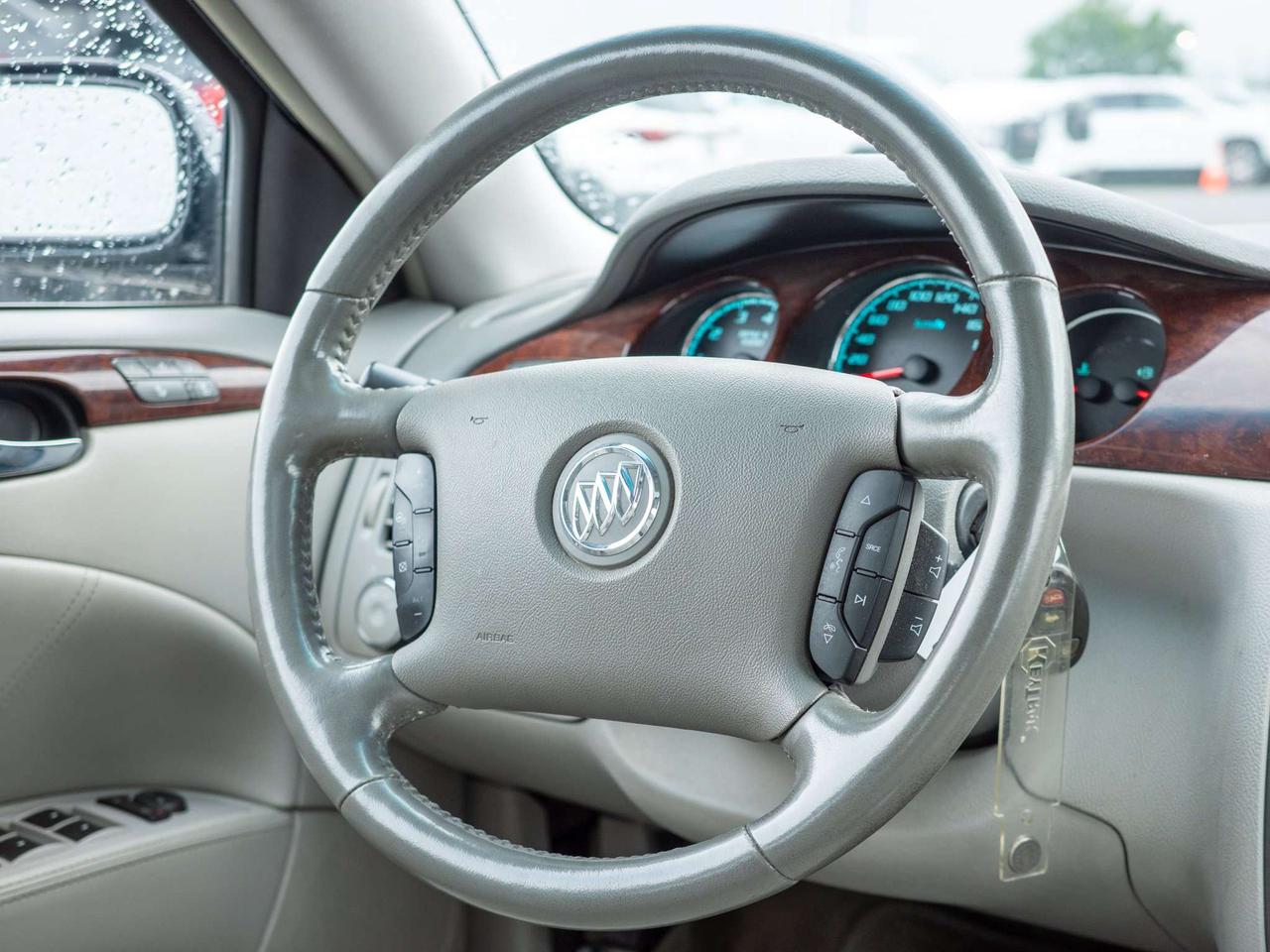 2010 Buick Lucerne CXL - Woodgrain Interior Trim   Multi-Zone A/C Photo