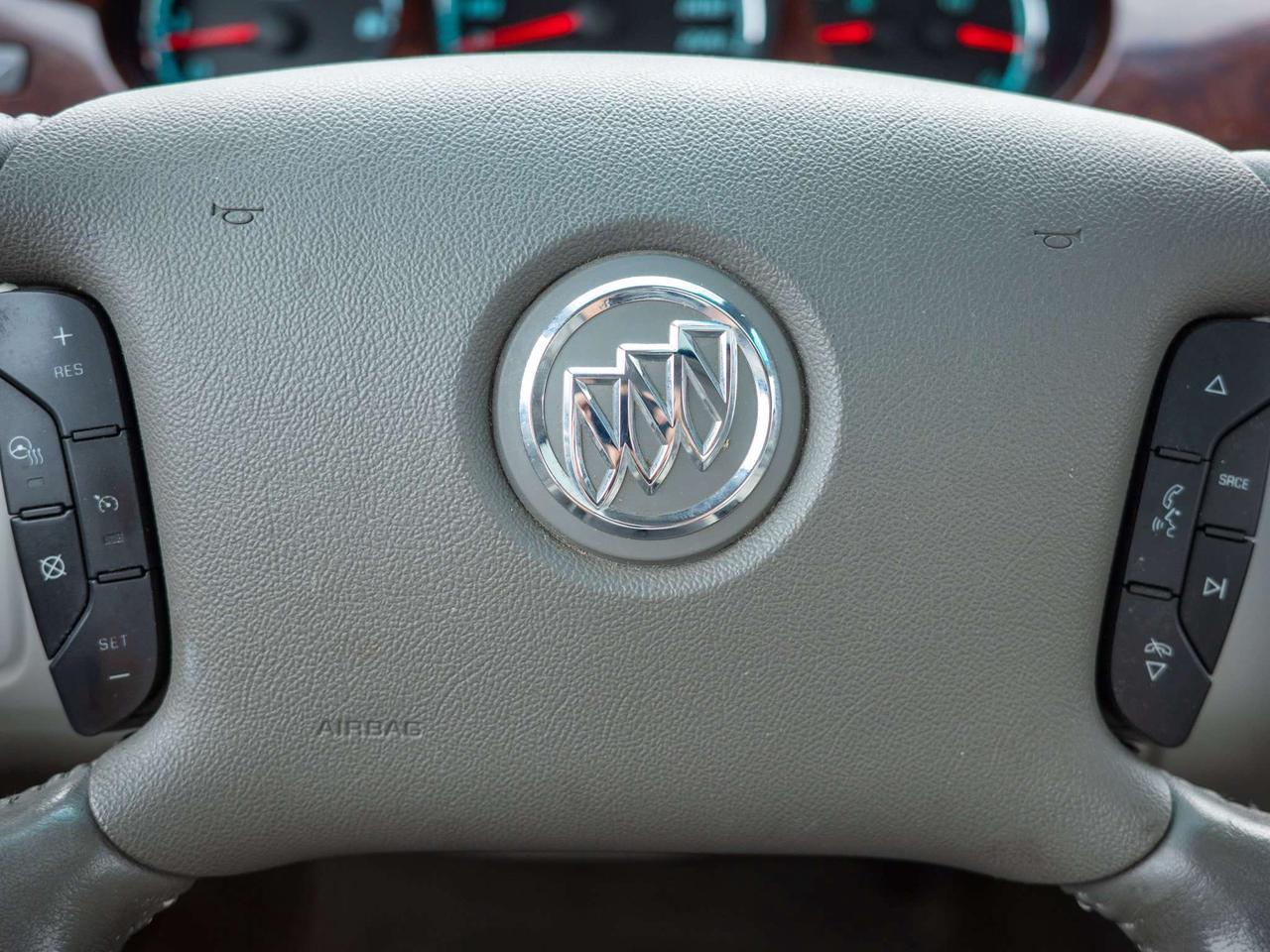 2010 Buick Lucerne CXL - Woodgrain Interior Trim   Multi-Zone A/C Photo