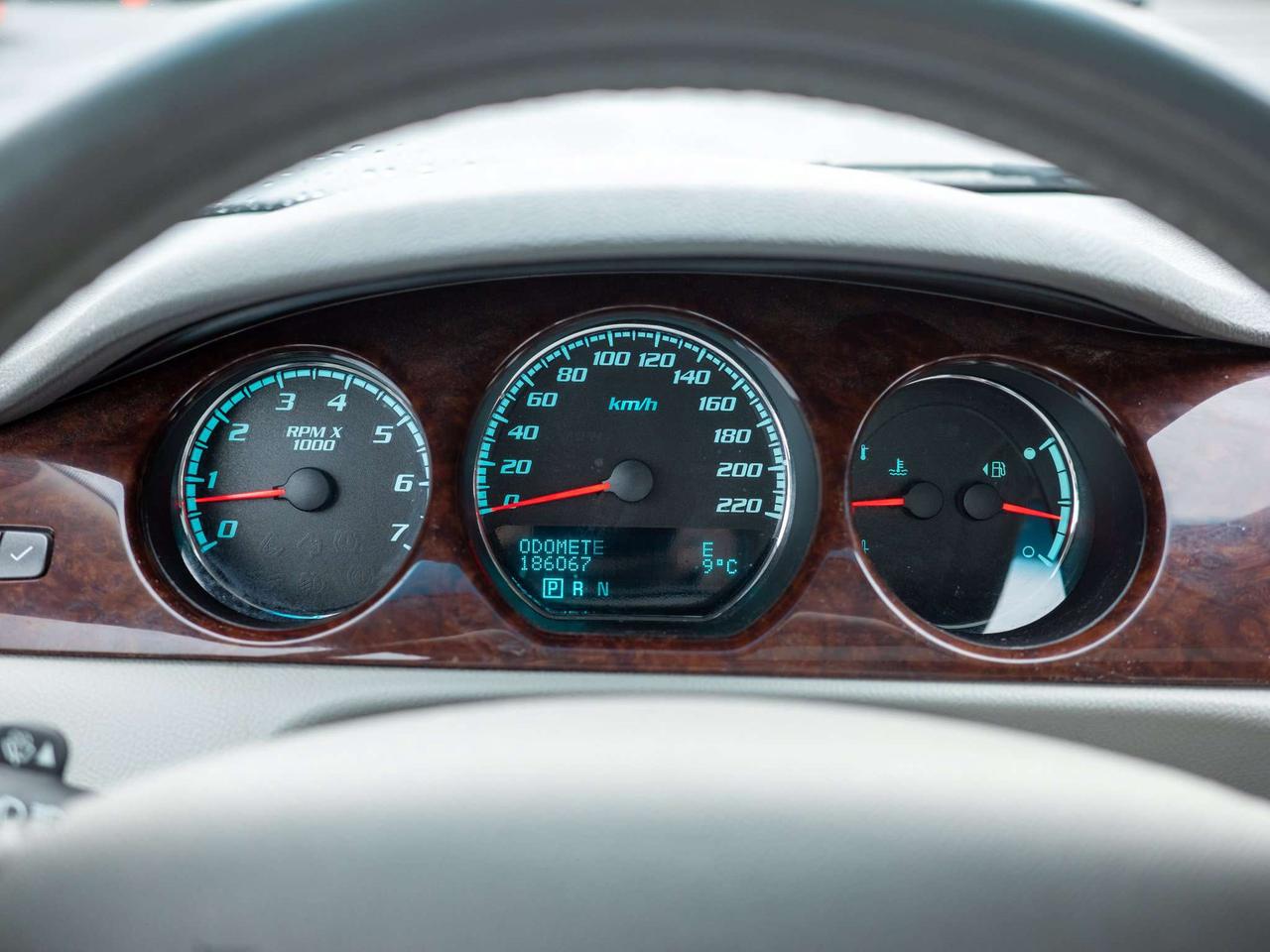 2010 Buick Lucerne CXL - Woodgrain Interior Trim   Multi-Zone A/C Photo