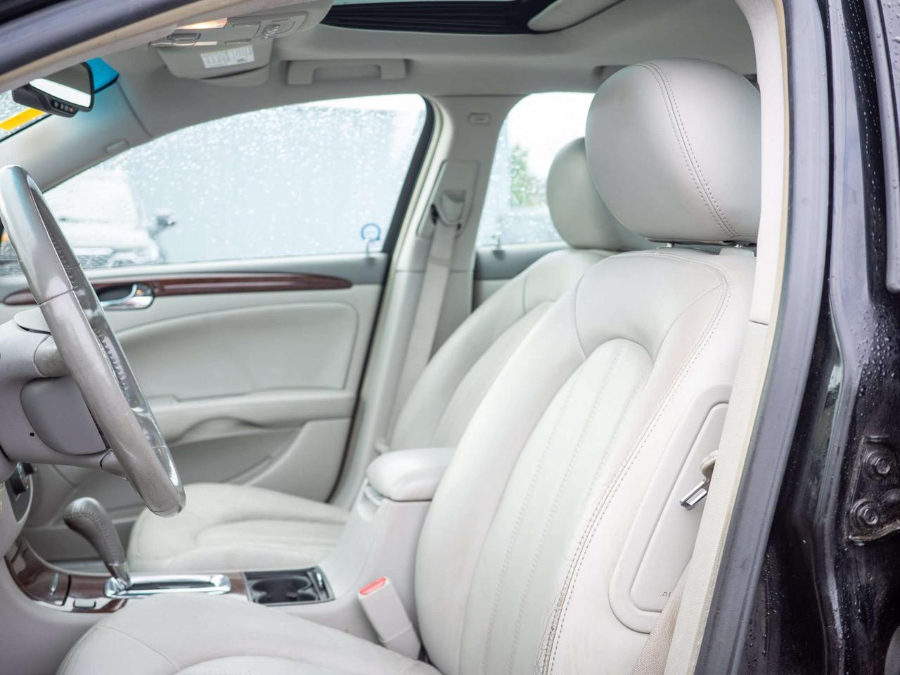 2010 Buick Lucerne CXL - Woodgrain Interior Trim   Multi-Zone A/C Photo