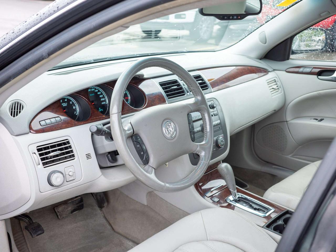 2010 Buick Lucerne CXL - Woodgrain Interior Trim   Multi-Zone A/C Photo