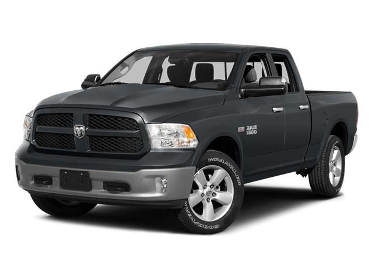 <p>2014 Ram 1500 ST 4WD Quad Cab | 5.7L HEMI V8 | 6.4 Ft Box | Certified — Honest Work Truck, Ready to Earn Its Keep</p><p>This 2014 Ram 1500 ST 4WD Quad Cab is the kind of pickup that built its reputation one job at a time — a no-nonsense work truck with the four-door practicality of the Quad Cab, the versatility of the 6.4 ft box, and the muscle of Ram's legendary 5.7L HEMI V8 under the hood. Whether you're hauling for the trades, towing on weekends, or just want a reliable 4x4 that can handle an Ottawa winter without flinching, this Ram is set up to deliver.</p><p>The 5.7L HEMI V8 puts out a stout 395 horsepower and 410 lb-ft of torque, paired with a smooth automatic transmission and on-demand 4WD ready for snow, gravel, jobsites, and the cottage road. Towing capacity with the HEMI runs up to roughly 10,450 lbs depending on configuration — plenty of muscle for a boat, a utility trailer, or a loaded work load. Inside, the Quad Cab gives you genuine room for four with the easy-access rear doors that make this body style so popular. Standard ST trim keeps things straightforward and durable — exactly what a working pickup should be — with the 6.4 ft box giving you more cargo length than the standard short box for plywood, tools, and trailer gear.</p><p>Key features include the 5.7L HEMI V8 engine, 4WD with selectable drive modes, Quad Cab four-door layout, 6.4 ft cargo box, automatic transmission, air conditioning, power accessories, and the legendary Ram chassis built for serious work and serious weather.</p><p>Why Buy from Orr Motors Ottawa: Family-Owned & Operated Dealership Since 1962 Certified & Safety-Inspected Vehicles Competitive Financing Options for All Credit Types Extended Warranty Coverage Available Serving Ottawa, Kanata, Stittsville & Nepean</p><p>Visit us at Orr Motors – 6230 Hazeldean Rd, Ottawa Call: 613-836-3333 | <a target=_blank rel=noopener noreferrer nofollow href=http://orrmotors.com>orrmotors.com</a> Orr Motors - The trusted used car dealer in Ottawa since 1962.</p> <br /> <br /> <br /> **Advertised price is for finance purchase. <br /> *Every reasonable effort is made to ensure the accuracy of the information listed above. Vehicle pricing, incentives, options (including standard equipment), and technical specifications listed is for the Year, Make and Model of the vehicle, and may not match the exact vehicle displayed. Please confirm with a sales representative the accuracy of this information.