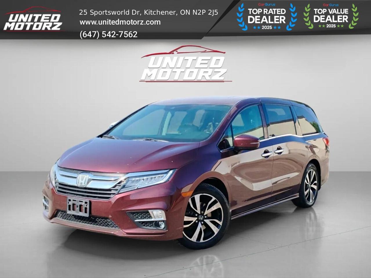 2018 Honda Odyssey Touring FWD 3.5L 6cyl~CERTIFIED~ Photo