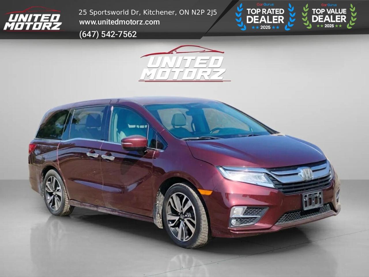 2018 Honda Odyssey Touring FWD 3.5L 6cyl~CERTIFIED~ Photo