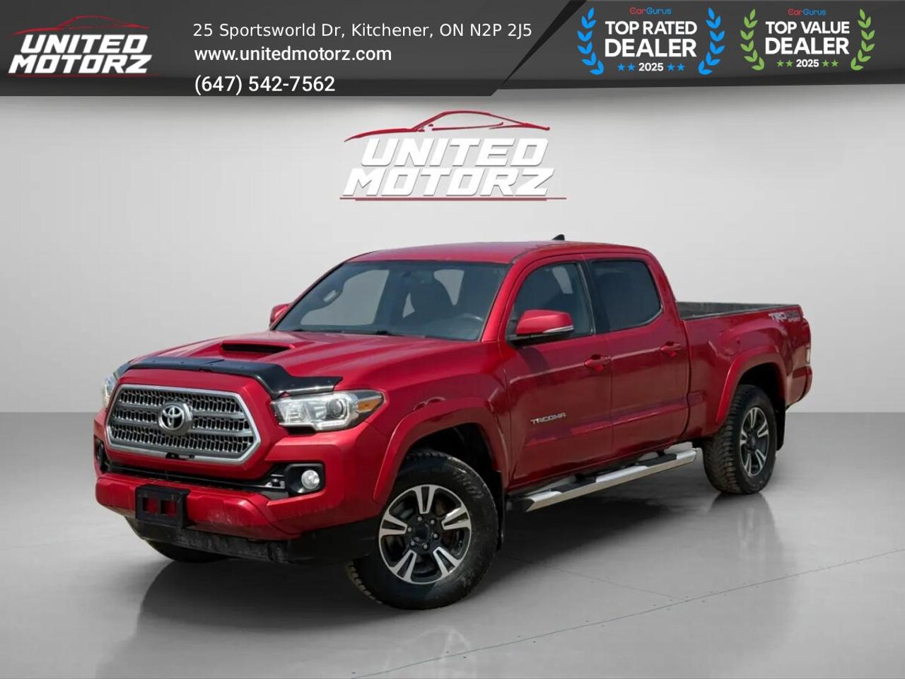 2017 Toyota Tacoma TRD Sport DOUBLE CAB 4WD 3.5L V6~CERTIFIED~ Photo5
