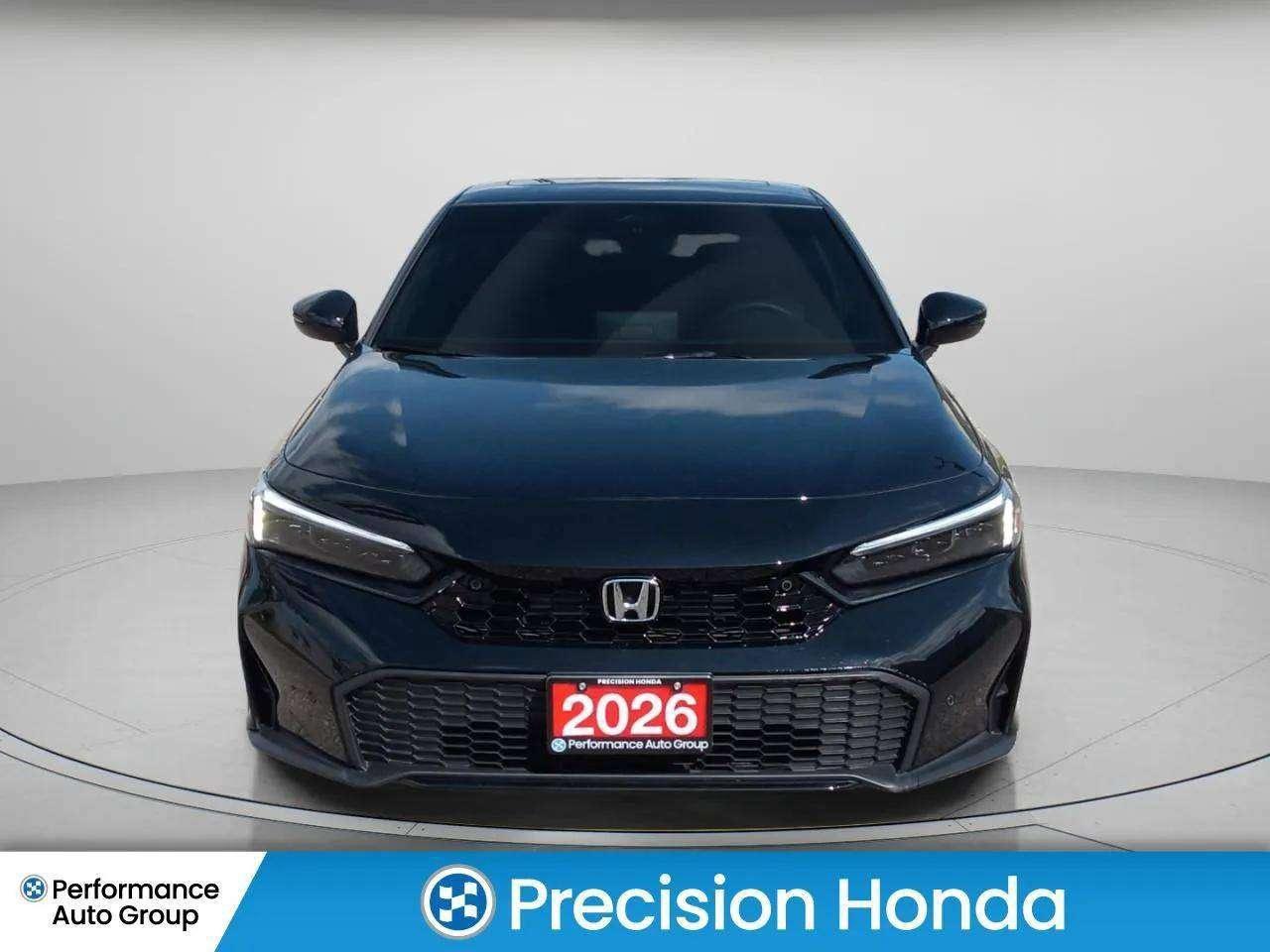 2026 Honda Civic Sport Touring Hybrid leather Sunroof CarPlay Photo5