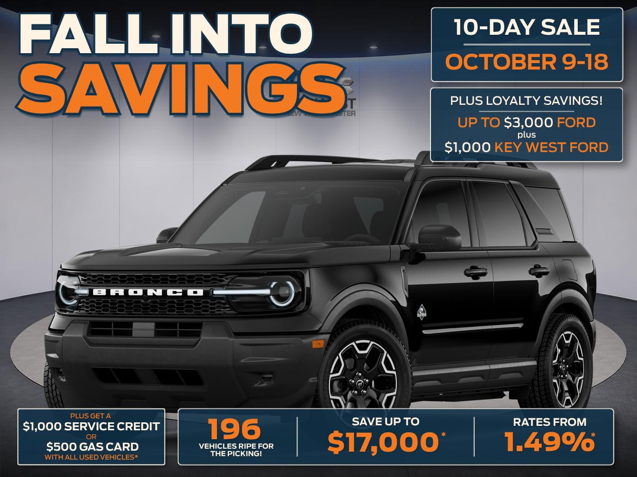 Shadow Black 2026 Ford Bronco Sport SUV / Crossover All-Wheel Drive Automatic