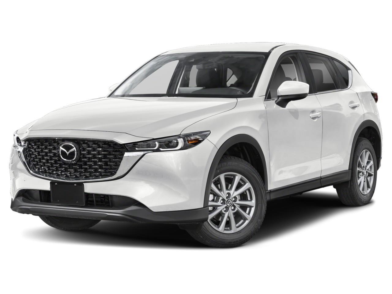 <p>Introducing the stunning 2025 Mazda CX-5 GS AWD in an elegant White with a refined Black interior, designed to offer an outstanding driving experience with its advanced all-wheel drive system. This SUV is perfect for those who prioritize both style and performance.</p><p>This new Mazda CX-5 features a sophisticated design with Rhodium White Metallic exterior that perfectly matches its 19" Machined Spoke Alloy Wheels and dark painted pockets, providing a dynamic and polished finish. The interior is adorned with plush Black Leatherette Upholstery, offering a luxurious feel to every journey.</p><p>Step inside to discover state-of-the-art technology including Wireless Carplay Integration and Android Auto Integration that keep you connected on-the-go. The Power-Operated Glass Moonroof comes with an interior sunshade and features both tilt-up ventilation and a 1-touch open feature, allowing you to enjoy natural light and fresh air effortlessly. Safety is paramount with features like Adaptive Cruise Control, Lane Assist, a Backup Camera, and Brake Assist ensuring peace of mind on every drive.</p><p>This SUV is ideal for families or individuals who appreciate comfort and convenience. The inclusion of the Comfort Package, Wireless Phone Charging, and Advanced Keyless Entry makes every trip a seamless experience. Heated seats, mirrors, and steering wheel add to the pleasure of driving, especially in cooler climates. If youre seeking a vehicle that combines elegance with innovation, the 2025 Mazda CX-5 is your perfect match. Dont miss out on this exceptional model; contact Cobourg Mazda today to explore your options and make this SUV yours.</p>