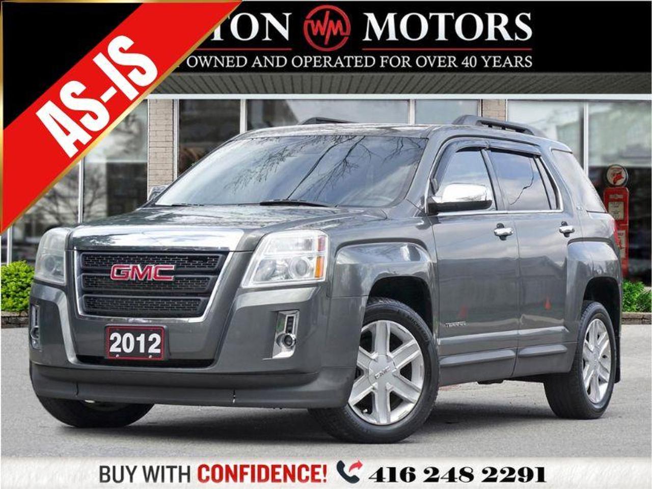 2012 GMC Terrain SLT-1*AS-IS*HEATED LEATHER SEATS*SUNROOF*NAVI
