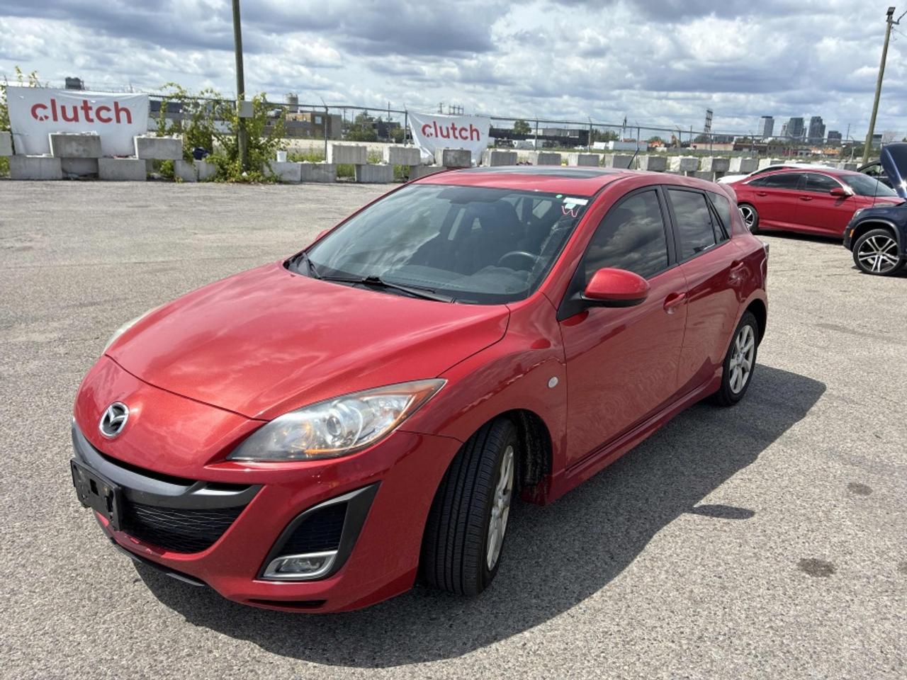 ** ** SPECIAL LIMITED TIME OFFER ** ** PURCHASE ANY VEHICLE THIS WEEK AND RECEIVE 4 BRAND-NEW ALL-SEASON TIRES AT NO ADDITIONAL COST!!! DON   T MISS THIS EXCLUSIVE CHANCE TO UPGRADE YOUR RIDE AND STAY PREPARED FOR ANY WEATHER!!! <br><br>EXCITING NEWS FROM FIRST CHOICE MOTORS! Our brand-new online showroom is now open to the public, bringing the ultimate car shopping experience right to your fingertips! Enjoy a 100% online car shopping experience, with over 500 certified vehicles in stock, comprehensive protection plans, and thousands of new auto parts & accessories available! Plus, for a limited time, were offering FREE deliveries across Ontario on all vehicle purchases! Dont miss out   visit Shop.fcmotors.ca to find and upgrade your perfect vehicle today!<br><br>Welcome to First Choice Motors, the largest car dealership in Toronto of pre-owned cars, SUVs, and vans priced between $5000-$15,000. With an impressive inventory of over 300 vehicles in stock, we are dedicated to providing our customers with a vast selection of affordable and reliable options. <br><br>Were thrilled to offer a used 2010 Mazda MAZDA3 GS, red color with 158,000km (STK#10272) This vehicle was $7490 NOW ON SALE FOR $6990. It is equipped with the following features:<br>- Automatic Transmission<br>- Hatchback<br>- Sunroof<br>- Bluetooth<br>- Alloy wheels<br>- Power windows<br>- Power locks<br>- Power mirrors<br>- Air Conditioning<br><br>At First Choice Motors, we believe in providing quality vehicles that our customers can depend on. All our vehicles come with a 36-day guarantee on all safety related items. We also offer additional warranty options up to 5 years for our customers who want extra peace of mind.<br><br>Furthermore, all our vehicles are sold fully certified with brand new brakes rotors and pads, a fresh oil change, and brand new set of all-season tires installed & balanced. You can be confident that this car is in excellent condition and ready to hit the road.<br><br>At First Choice Motors, we believe that everyone deserves a chance to own a reliable and affordable vehicle. Thats why we offer financing options with low interest rates starting at 7.9% O.A.C. Were proud to approve all customers, including those with bad credit, no credit, students, and even 9 socials. Our finance team is dedicated to finding the best financing option for you and making the car buying process as smooth and stress-free as possible.<br><br>Our dealership is open 7 days a week to provide you with the best customer service possible. We carry the largest selection of used vehicles for sale under $9990 in all of Ontario. We stock over 300 cars, mostly Hyundai, Chevrolet, Mazda, Honda, Volkswagen, Toyota, Ford, Dodge, Kia, Mitsubishi, Acura, Lexus, and more. With our ongoing sale, you can find your dream car at a price you can afford. Come visit us today and experience why we are the best choice for your next used car purchase!<br><br>All prices include $22.00 OMVIC Fee.  Excludes, license plates, ownership registration and ONTARIO HST (13%)<br>*No Credit Card payments can be accepted for Vehicle Purchases*