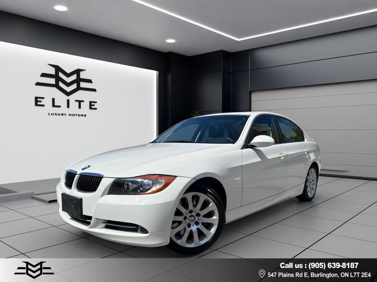 2007 BMW 3 Series 335I - LOW KMS - WHITE ON BLACK INT !!! Photo