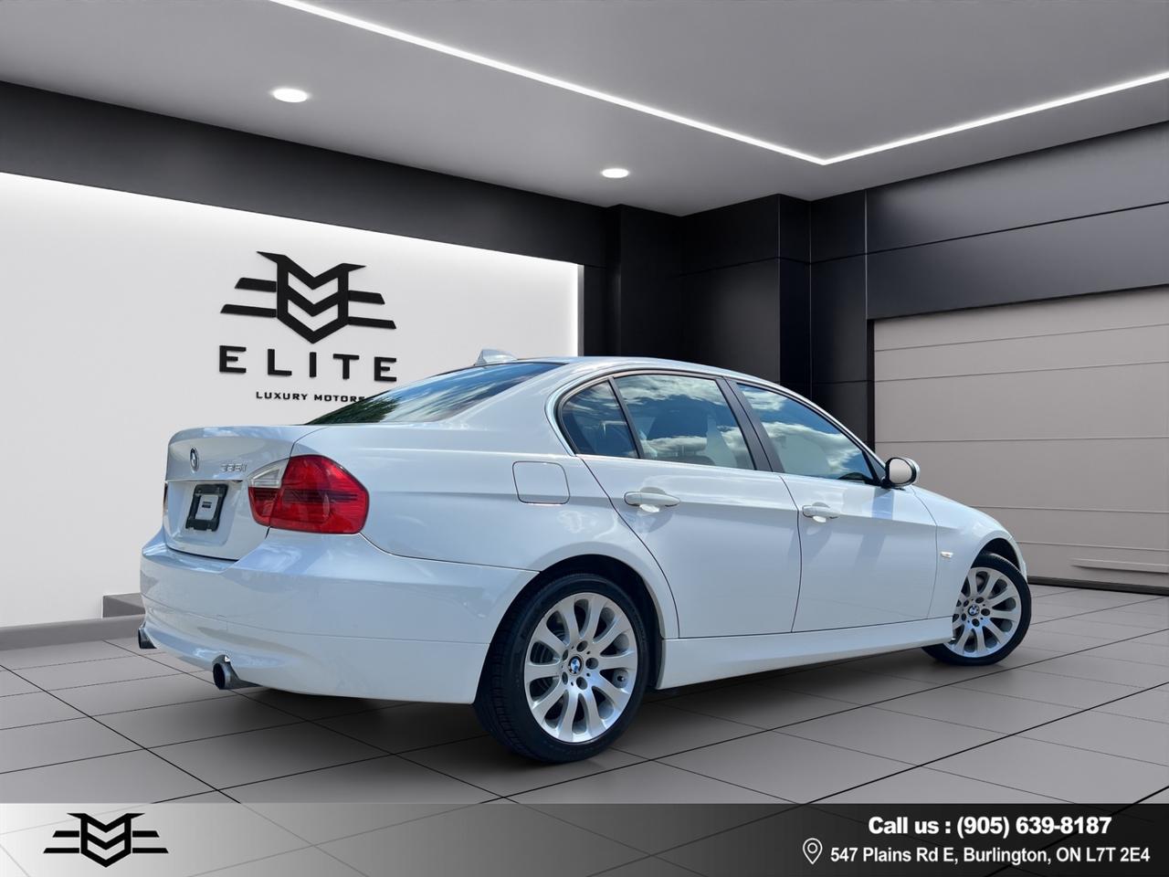 2007 BMW 3 Series 335I - LOW KMS - WHITE ON BLACK INT !!! Photo