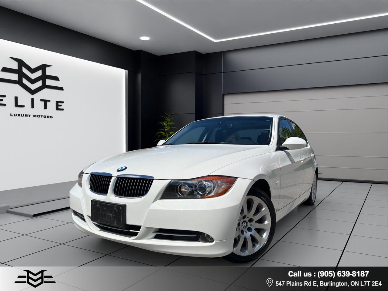 2007 BMW 3 Series 335I - LOW KMS - WHITE ON BLACK INT !!! Photo