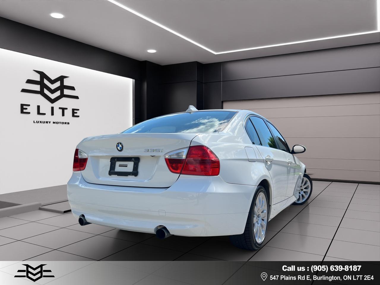 2007 BMW 3 Series 335I - LOW KMS - WHITE ON BLACK INT !!! Photo