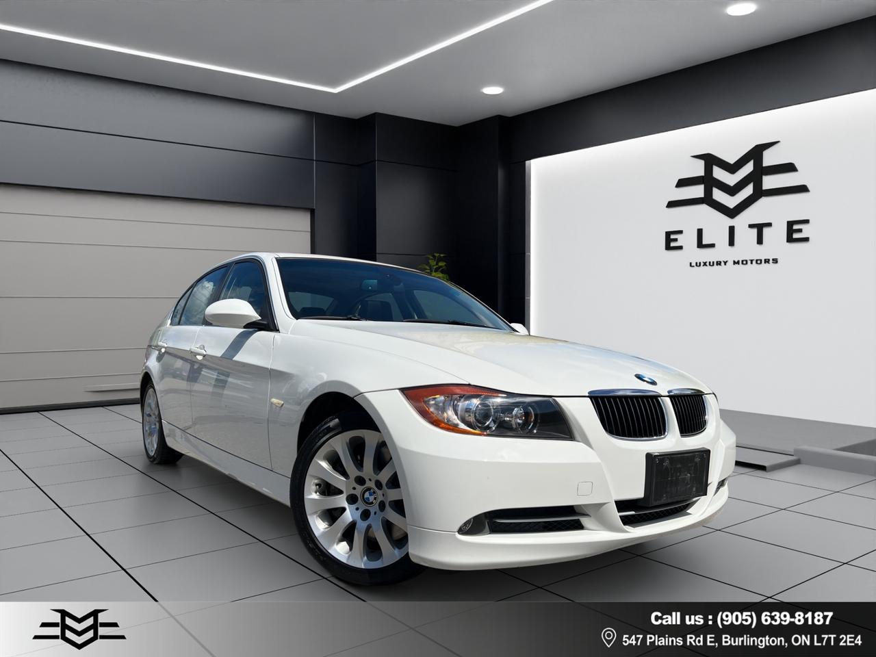 2007 BMW 3 Series 335I - LOW KMS - WHITE ON BLACK INT !!! Photo