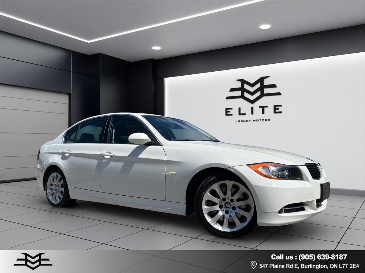 2007 BMW 3 Series 335I - LOW KMS - WHITE ON BLACK INT !!! Photo