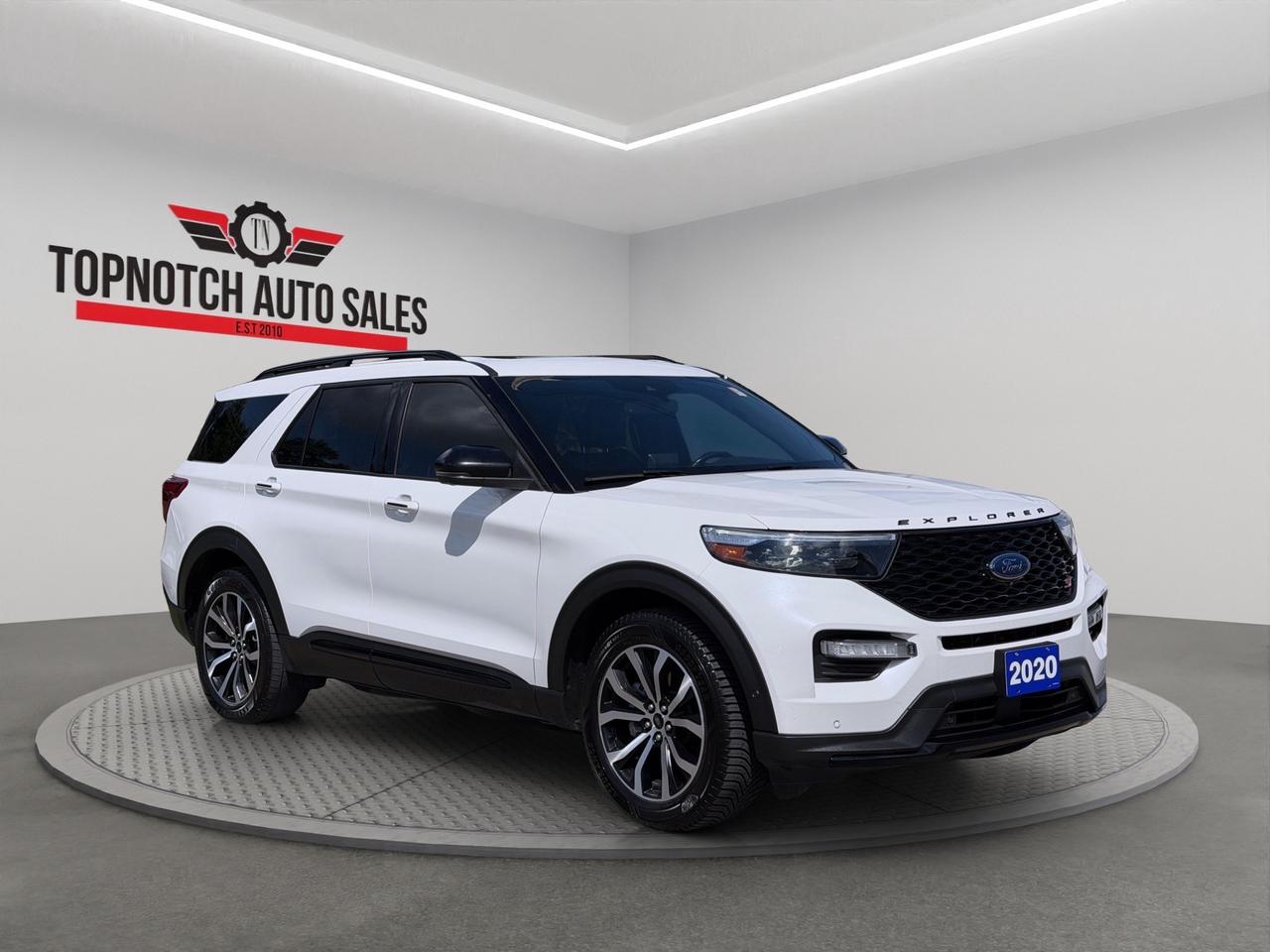 2020 Ford Explorer ST 4WD3.0LEcoBoostV6—Twin Turbo/Heated&CooledLeather/B&O Sound/Twin-Panel Moonroof/360 Camera Photo2