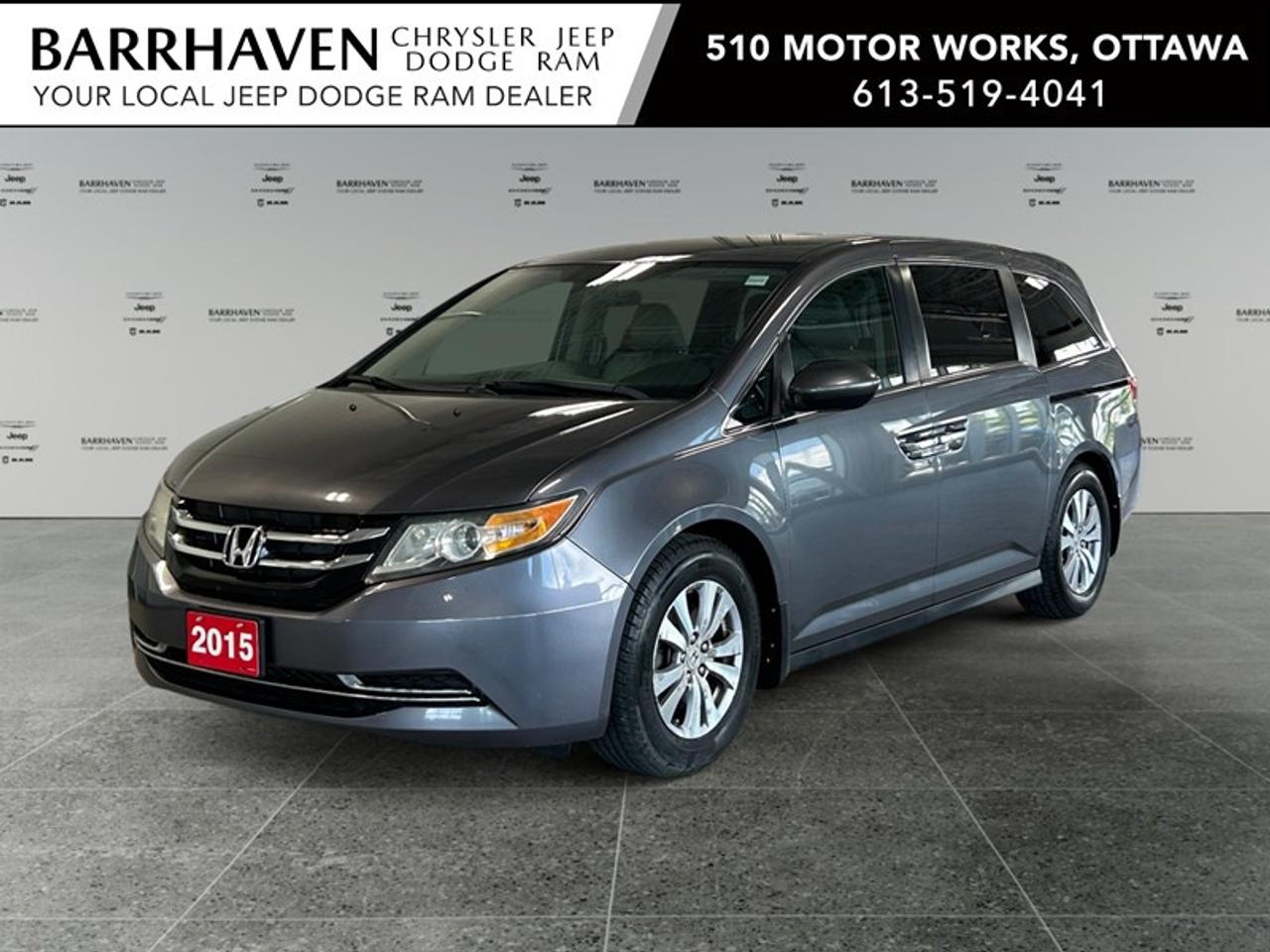 Used 2015 Honda Odyssey EX | 8-Pass | Ultra Low KM's | Local Trade for sale in Ottawa, ON