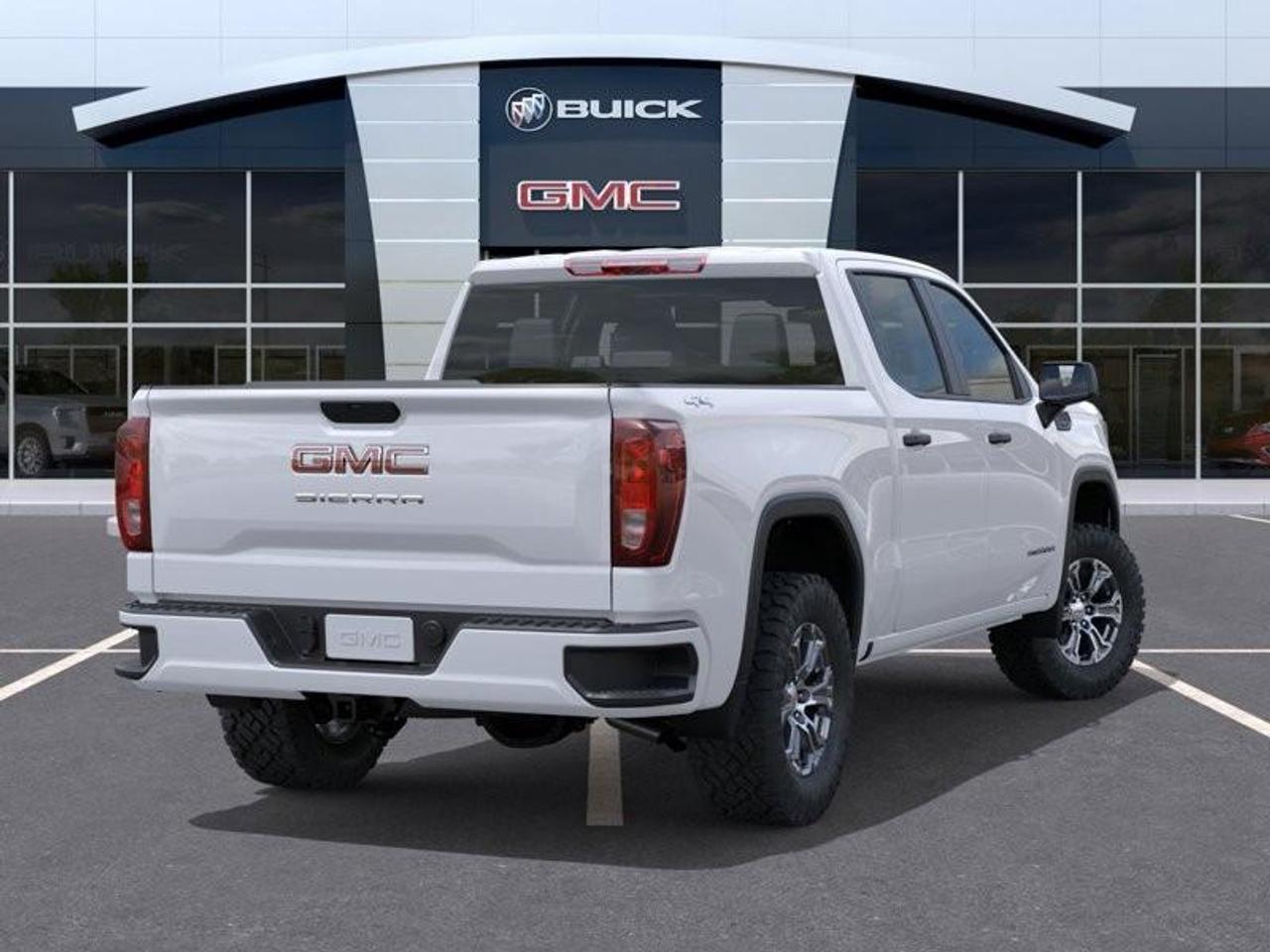 2026 GMC Sierra 1500 Pro New 6 Passenger Crew Cab V8 4X4 Truck with Factory Installed 2 Lift, and a 7 Diagonal Touch Screen Radio with Wireless Apple CarPlay/Android Auto Photo
