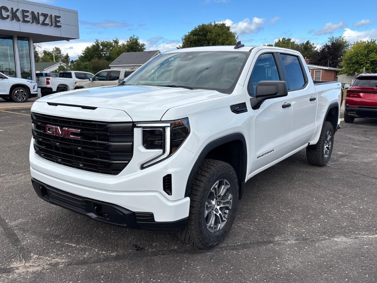 2026 GMC Sierra 1500 Pro New 6 Passenger Crew Cab V8 4X4 Truck with Factory Installed 2 Lift, and a 7 Diagonal Touch Screen Radio with Wireless Apple CarPlay/Android Auto Photo
