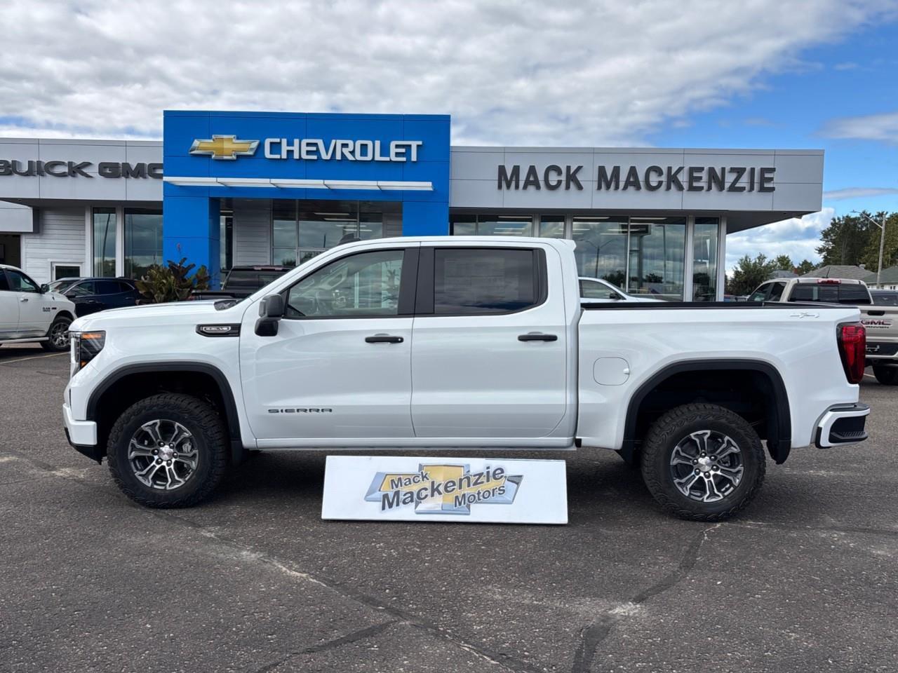 2026 GMC Sierra 1500 Pro New 6 Passenger Crew Cab V8 4X4 Truck with Factory Installed 2 Lift, and a 7 Diagonal Touch Screen Radio with Wireless Apple CarPlay/Android Auto Photo