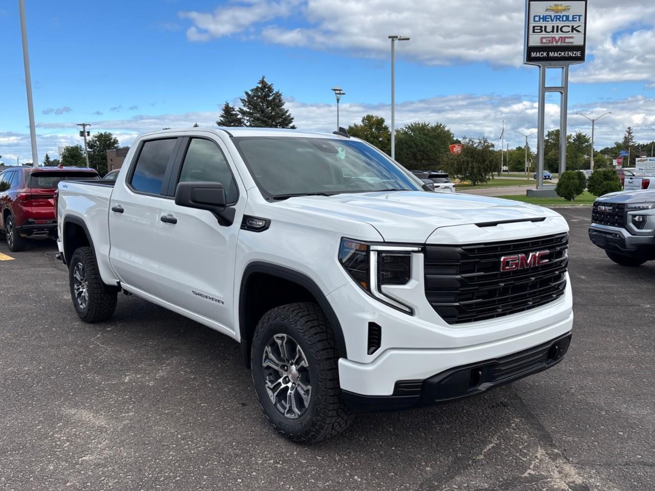 2026 GMC Sierra 1500 Pro New 6 Passenger Crew Cab V8 4X4 Truck with Factory Installed 2 Lift, and a 7 Diagonal Touch Screen Radio with Wireless Apple CarPlay/Android Auto Photo1