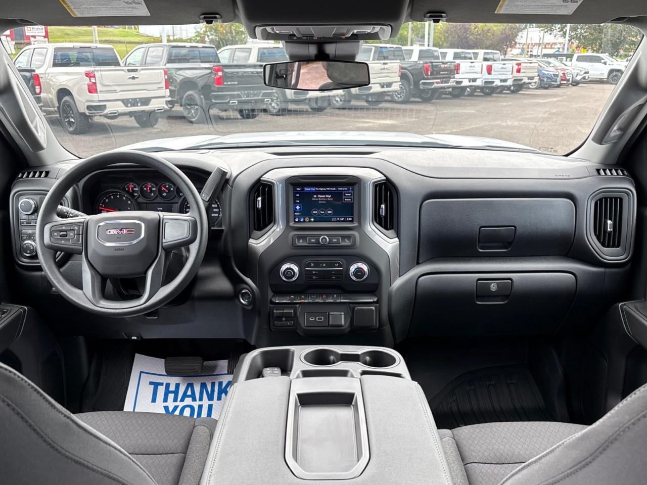 2026 GMC Sierra 1500 Pro New 6 Passenger Crew Cab V8 4X4 Truck with Factory Installed 2 Lift, and a 7 Diagonal Touch Screen Radio with Wireless Apple CarPlay/Android Auto Photo