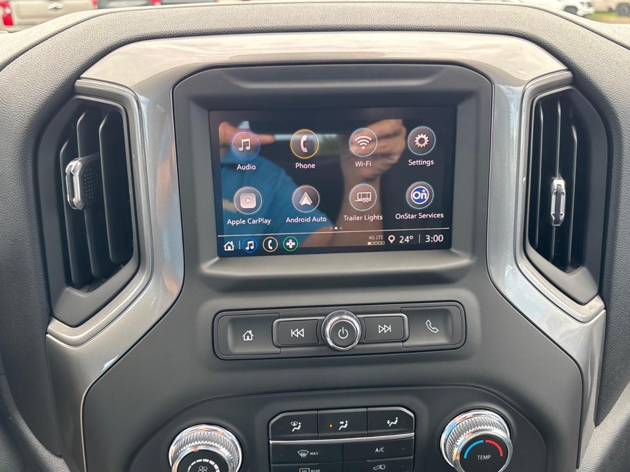 2026 GMC Sierra 1500 Pro New 6 Passenger Crew Cab V8 4X4 Truck with Factory Installed 2 Lift, and a 7 Diagonal Touch Screen Radio with Wireless Apple CarPlay/Android Auto Photo