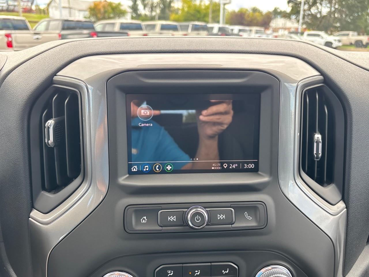 2026 GMC Sierra 1500 Pro New 6 Passenger Crew Cab V8 4X4 Truck with Factory Installed 2 Lift, and a 7 Diagonal Touch Screen Radio with Wireless Apple CarPlay/Android Auto Photo