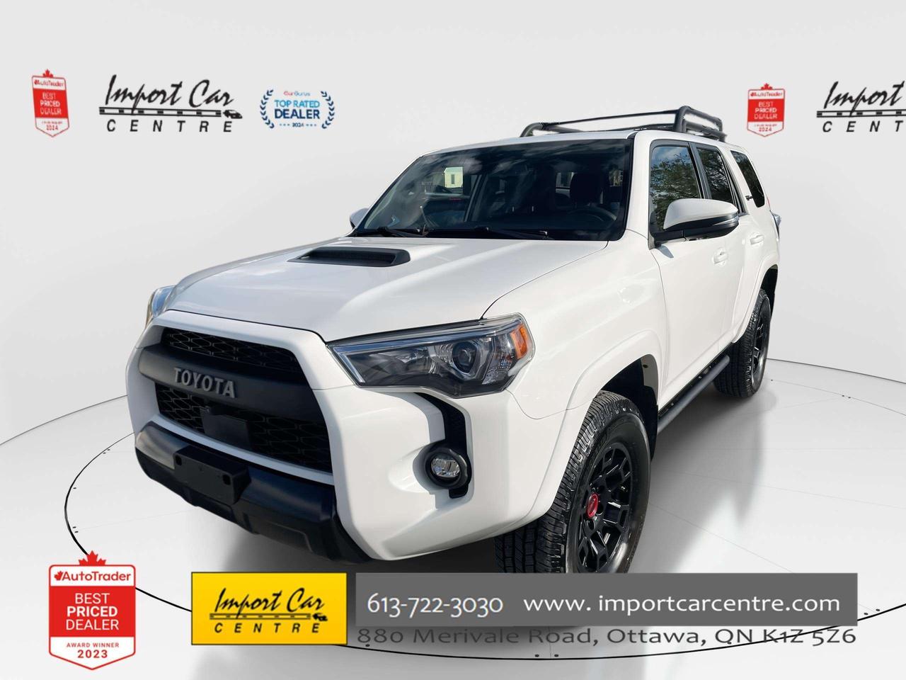 Used 2022 Toyota 4Runner TRD PRO!!  ONLY 88KKMS!!  LEATHER, ROOF, HTD. SEAT for sale in Ottawa, ON