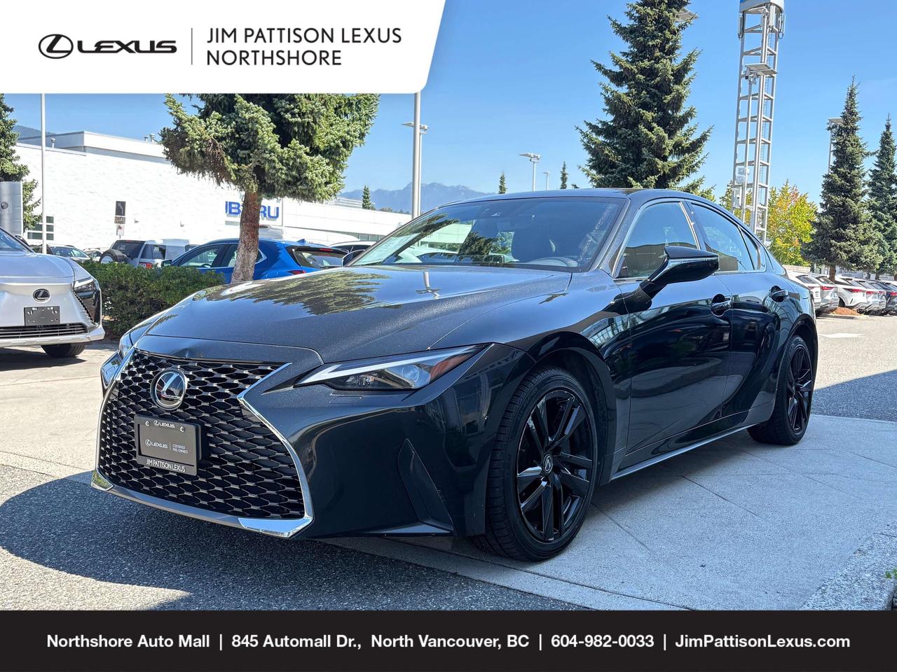 Jim Pattison Lexus Northshore  -Carproof History Report -Detailed Cosmetic Reconditioning -Comprehensive Mechanical & Safety Inspection -14 Day Owner Exchange Program -Lien Free Guarantee - Financing options through all major lenders.   Jim Pattison Lexus Northshore sells & services new & used Lexus vehicles throughout the Lower Mainland. Financing available OAC 

Price includes documentation fee ($695) and VSA transaction levy ($10). Finance placement fee ($495) if applicable, GST and PST are additional. D#23190