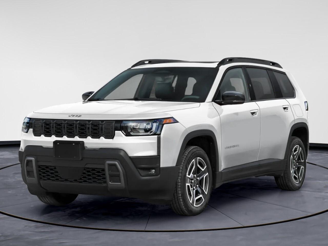 Get ready to elevate your driving experience with the 2026 Jeep Cherokee Laredo 4x4 in a striking white finish. Thanks to its advanced 4&times;4 drivetrain and user-friendly automatic transmission, you can expect exceptional performance whether cruising through city streets or adventuring off-road.

The exterior is finished in a bright white hue, paired with sleek alloy wheels that accentuate its suv style. Inside, enjoy the sophistication of black embossed cloth seats that provide comfort without compromising style. The spacious interior is equipped with smart features like air conditioning, power seats, and power windows, enhancing your comfort on every journey.

Its also packed with modern technology to keep you connected and safe. A backup camera, lane assist, and parking sensors simplify maneuvering, while adaptive cruise control and brake assist offer extra confidence on the road. Remote start, a wi-fi hotspot, and smart device integration ensure you stay connected wherever you go.

Whether youre a family looking for comfort and space, or an adventure-seeker needing a capable and tech-savvy ride, the Jeep Cherokee Laredo 4x4 is designed to meet your needs. Contact Windsor Chrysler today to find out more about how this versatile SUV can be yours.