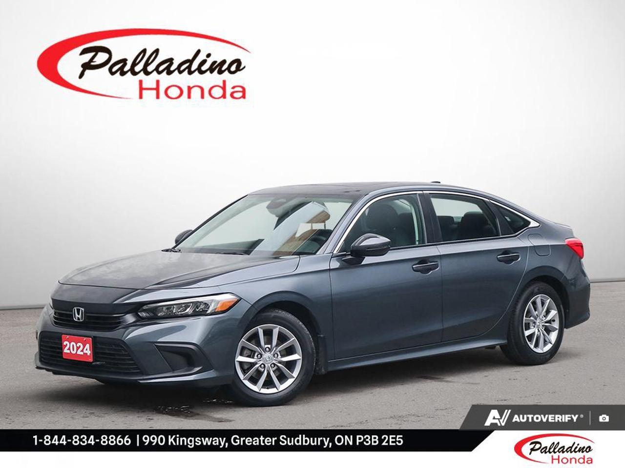 Used 2024 Honda Civic Sedan EX for sale in Greater Sudbury, ON