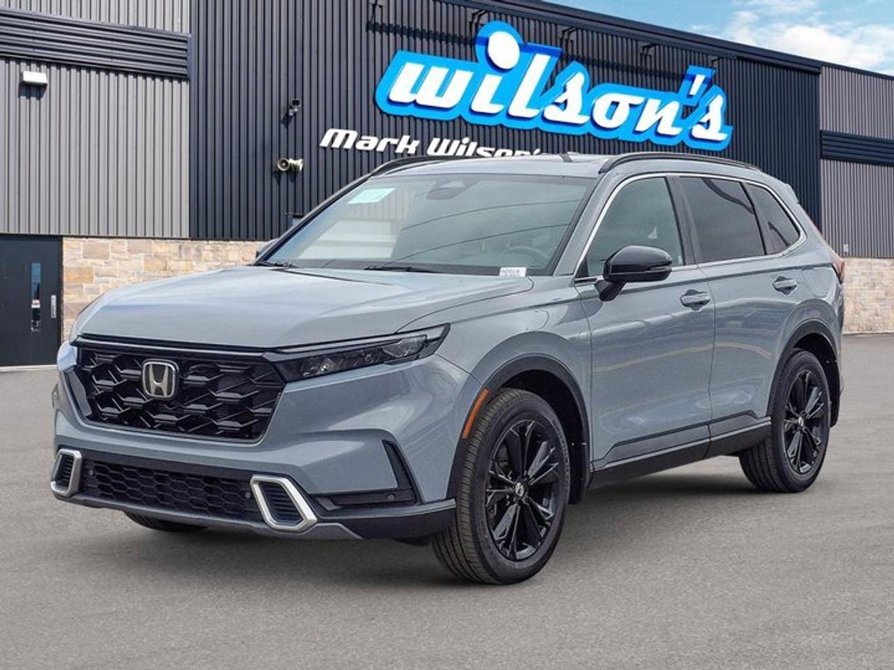 2023 Honda CR-V Hybrid Touring AWD | Leather | Sunroof | Nav | Heated Wheel + Seats | Adaptive Cruise | CarPlay & More ! Photo0