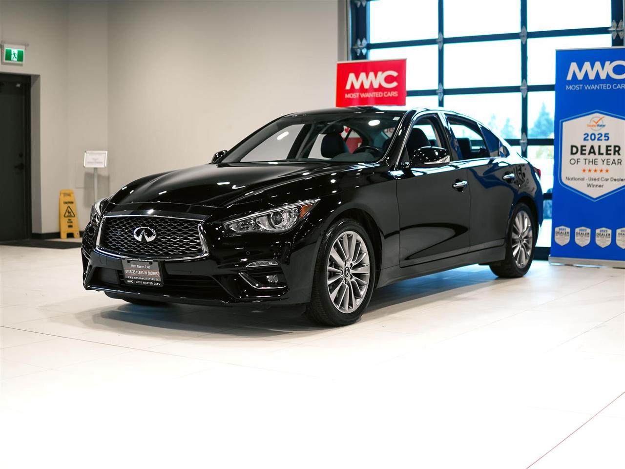 2024 Infiniti Q50 LUXE AWD | INFINITI SERVICED | 1 OWNER | NO ACCIDENTS Photo