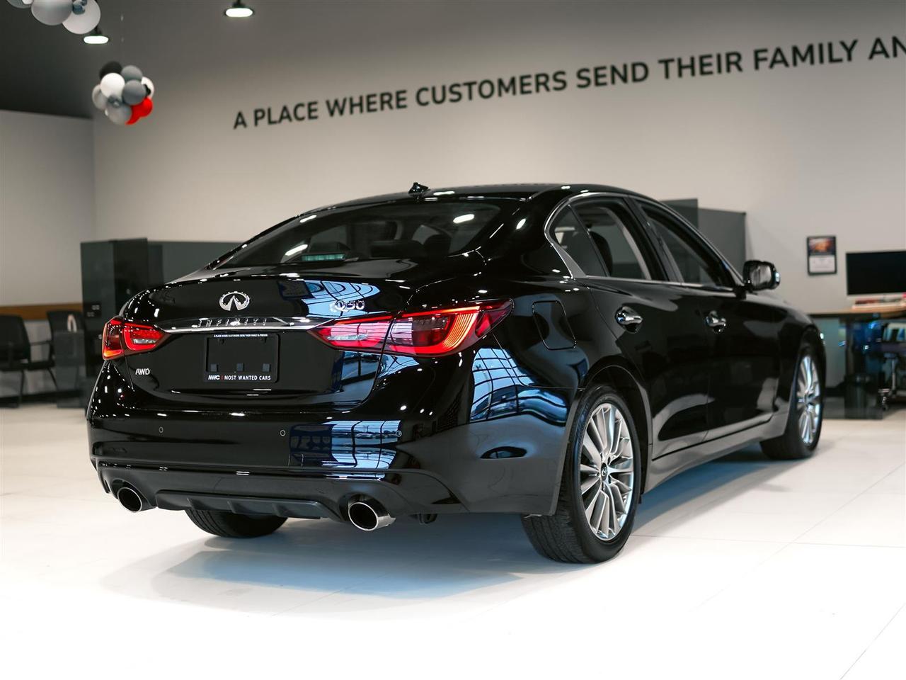 2024 Infiniti Q50 LUXE AWD | INFINITI SERVICED | 1 OWNER | NO ACCIDENTS Photo