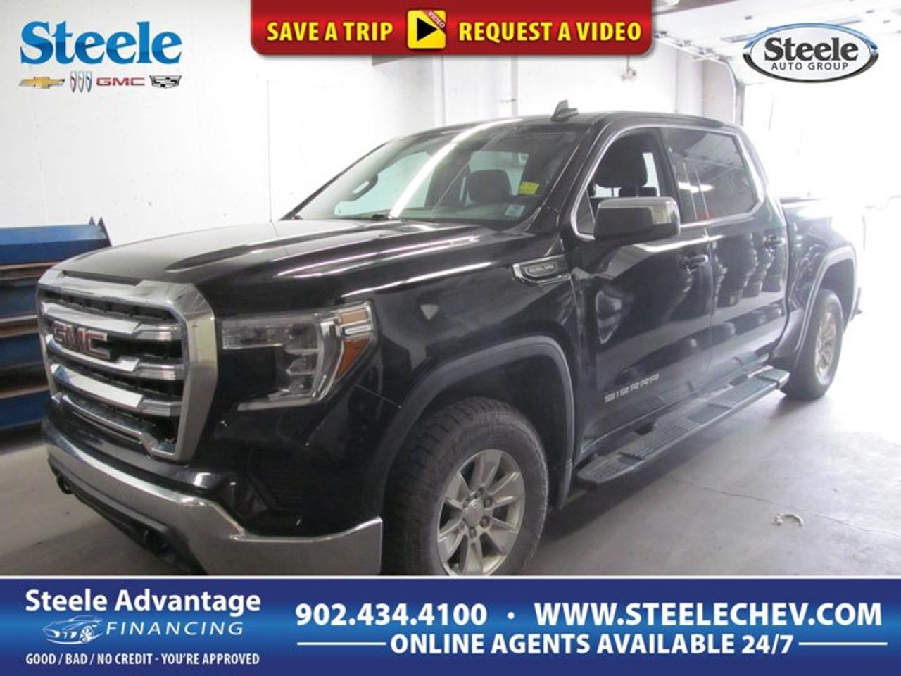 The 2021 GMC Sierra 1500 SLE is a full-size pickup built to handle work, travel, and everyday driving with confidence. Offered by Steele Chevrolet Buick GMC in Dartmouth, this used Sierra pairs a bold black exterior with four full doors, four-wheel drive, and a proven 5.3-litre gas V8 engine. With 106,318 km on the odometer and an automatic transmission, it delivers the strength many truck buyers want in a practical, well-rounded package.This GMC Sierra 1500 SLE stands out for its balanced design. It offers the capability expected from a serious pickup while keeping comfort and ease of use front and centre. The cabin layout is functional, the driving position is commanding, and the V8 power gives this truck strong everyday usability whether you are commuting, hauling gear, or heading out in rough weather around Nova Scotia.FEATURES OF THE Sierra 1500 SLEBold black exterior with four doorsAutomatic transmission for smooth daily drivingFour-wheel drive for added traction5.3-litre gas V8 engine powerTRUCK FEATURESStrong V8 power for truck dutiesFour-wheel drive for changing road conditionsFull-size pickup versatility for work needsFour-door cab adds passenger practicalityADVANCED SAFETY FEATURESFour-wheel drive aids slippery road controlFull-size design supports confident highway travelAutomatic transmission helps smooth power deliveryFour-door layout improves daily passenger accessPERFORMANCE AND EFFICIENCY5.3-litre V8 delivers proven GMC strengthAutomatic transmission supports easy, steady shiftingGas engine suits long-distance driving needsBalanced power for work and travelCOMFORT AND CONVENIENCEFour full doors ease cabin entrySpacious pickup design supports daily usabilityComfortable layout for driver and passengersPractical cabin suits workday routinesTECHNOLOGY AND CONNECTIVITYClear controls support simple daily operationEasy automatic driving reduces commuting stressFunctional cabin design keeps essentials closePractical truck setup fits modern needsCARGO SPACEPickup bed supports gear and materialsFull-size truck design adds hauling flexibilityVersatile layout suits work or weekendsUseful cargo capability for many tasksAWARDS & RECOGNITIONSBest Buy Award, The Car Guide, 2021Best Full-Size Pickup, Auto123.com, 2021WHAT OTHER OWNERS LIKEStrong V8 performance for confident towingComfortable ride for a full-size truckFour-wheel drive confidence in poor weatherSpacious cabin for passengers and gearFor drivers shopping for a capable used pickup in Dartmouth, this 2021 GMC Sierra 1500 SLE offers the core features that matter most. The black exterior gives it a clean, assertive look, while the automatic transmission and 4 roues motrices system make it easier to handle changing road and weather conditions. The 5.3-litre V8 remains a popular choice thanks to its smooth power delivery and dependable character in a wide range of driving situations.This truck is well suited to buyers who need one vehicle that can do more than one job. It can serve as a family-friendly four-door pickup during the week and still be ready for demanding tasks on the weekend. Its full-size proportions bring useful interior room, and the pickup bed adds the flexibility truck owners count on for equipment, supplies, and recreational gear.If you want a used GMC pickup with V8 power, four-wheel drive traction, and the everyday usefulness of a four-door cab, this Sierra 1500 SLE deserves a closer look at Steele Chevrolet Buick GMC in Dartmouth. It brings together proven truck capability, solid comfort, and the confident road presence expected from a GMC full-size pickup.This 2021 GMC Sierra 1500 SLEs VIN is: 1GTU9BEDXMZ277044.