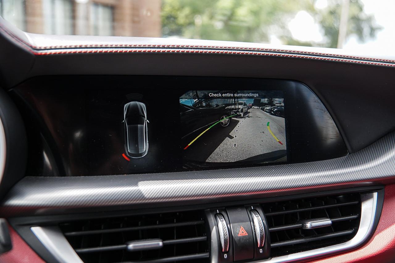 2021 Alfa Romeo Stelvio Ti Sport |AWD|ONE OWNER|BSM|NAVI|PANO|RED INT Photo