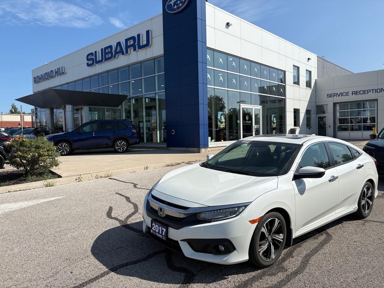 <p><span style=font-size:16px><span style=color:#3498db><strong>Richmond Hill&rsquo;s Subaru Certified Pre-Owned (RHSCPO)</strong></span></span></p>

<p><span style=color:#3498db><strong>Qualifying RHSCPO Vehicles (RHSCPO Badged Vehicles)</strong></span></p>

<p><strong>- &nbsp; &nbsp; &nbsp; Exclusive Selection of Pre-Owned Subaru Vehicles</strong></p>

<p><strong>- &nbsp; &nbsp; &nbsp; 160-Point Inspection By Subaru Trained Technicians and Subaru Approved Parts</strong></p>

<p><strong>- &nbsp; &nbsp; &nbsp; 24-Hour Roadside Assistance</strong></p>

<p><strong>- &nbsp; &nbsp; &nbsp; MySubaru Connected Services 1 Year Free Subscription (on equipped vehicles)</strong></p>

<p><strong>- &nbsp; &nbsp; &nbsp; Guarantee Carfax Claims Under $5000</strong></p>

<p><span style=color:#3498db><strong>RHSCPO Warranty Coverage</strong></span></p>

<p><strong>- &nbsp; &nbsp; &nbsp; Pre-Owned Subarus Up To 8 Model Years with <160,000km Include A 3 Month 5,000km Subaru Warranty</strong></p>

<p><strong>- &nbsp; &nbsp; &nbsp; Pre-Owned Subarus Up To 5 Model Years with <100,000km Still Under New Vehicle Limited Warranty Expiring Within 6 Months Or 10,000km Include A 42 Month - 70,000km Warranty From The Original In-Service Date.</strong></p>

<p><strong>- &nbsp; &nbsp; Pre-Owned Subarus Up To 5 Model Years with <100,000km With Expired New Vehicle Limited Warranty Includes a 6M - 10,000km Subaru Warranty</strong></p>

<p><em><strong><span style=font-size:16px>**All advertising pricing is for financing purchases, all cash purchases will have a&nbsp;surcharge.&nbsp;Visit us&nbsp;for our cash price or call/email us for more details.</span></strong></em></p>

<p><em><strong>***Surcharge rates based on the selling price</strong></em></p>

<p><em><strong>$0-$9,999&nbsp;= $0 </strong></em></p>

<p><em><strong>$10,000-$19,999=$1,250 </strong></em></p>

<p><em><strong>$20,000-$29,999=$1750 </strong></em></p>

<p><em><strong>$30,000-$39,999=$2200 </strong></em></p>

<p><em><strong>$40,000+ =$2500</strong></em></p>

<p><span style=color:#3498db><strong>ALL PRE-OWNED VEHICLES INCLUDE:</strong></span></p>

<p><strong>- &nbsp; &nbsp; &nbsp; Safety Certification completed to the highest standards by Factory Trained Technicians</strong></p>

<p><strong>- &nbsp; &nbsp; &nbsp; Complimentary Oil Change</strong></p>

<p><strong>- &nbsp; &nbsp; &nbsp; Full Exterior + Interior Detailing</strong></p>

<p><strong>- &nbsp; &nbsp; &nbsp; Full Tank of Gas</strong></p>

<p><strong>- &nbsp; &nbsp; &nbsp; Accident Report</strong></p>

<p><span style=color:#3498db><strong>WHY BUY FROM RICHMOND HILL SUBARU?</strong></span></p>

<p><strong>- &nbsp; &nbsp; &nbsp; All of our Pre-Owned Vehicles include our &ldquo;Market Value Pricing&rdquo;. We use sophisticated software to determine the lowest price we can sell our vehicles for, and then give you that low price right upfront.</strong></p>

<p><strong>- &nbsp; &nbsp; &nbsp; We provide a safe and easy way that you can complete your entire purchase from the comfort of your home.</strong></p>

<p><strong>- &nbsp; &nbsp; &nbsp; We do everything possible to make it fun and easy to do business with us. Read some of our Google reviews to see what our customers say.</strong></p>

<p><span style=color:#3498db><strong>FINANCING AVAILABLE:</strong></span></p>

<p><strong>- &nbsp; &nbsp; &nbsp; Trouble credit? New credit? Good credit? We offer financing for every kind of credit and we treat everyone with the same level of respect.</strong></p>

<p><strong>- &nbsp; &nbsp; &nbsp; Our Financial Service Managers will work until they secure the lowest rate possible on your behalf.</strong></p>

<p><strong>KEYS:</strong>&nbsp;All of NewRoads Richmond Hill Subaru&nbsp;Pre-Owned Vehicles are sold with one key. If we received a second&nbsp;key from the previous owner it will be included&nbsp;with the vehicle. If not, additional keys may be purchased from our Parts Department at the time of sale.</p>

<p><span style=color:#3498db><strong>We Also Offer</strong></span></p>

<p><strong>- &nbsp; &nbsp; &nbsp; Custom plans to protect your vehicle mechanically.</strong></p>

<p><strong>- &nbsp; &nbsp; &nbsp; Custom plans to protect your vehicle&rsquo;s appearance.</strong></p>

<p><strong>- &nbsp; &nbsp; &nbsp; Accessories to customize and personalize your vehicle.</strong></p>

<p><strong>**Prices are ALL IN. HST and Licensing are not included.</strong></p>

<p><strong>Richmond Hill Subaru also offers an online purchasing option so you can research, and even purchase, right from the comfort and safety of your couch, or any combination of online or in-store that works for you. Our team will be available to help you and walk you through the process.</strong></p>

<p><span style=color:#2980b9><strong>Find more details at https://www.richmondhillsubaru.com or call 905-883-3555 for more information or to make an appointment.</strong></span></p>