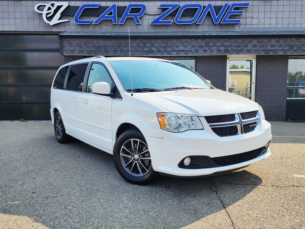 <p>Imagine a vehicle that seamlessly blends family functionality with a touch of premium comfort &ndash; thats exactly what youll find in this 2017 Dodge Grand Caravan SXT Premium Plus, now available at Car Zone. This white beauty, with its classic minivan silhouette, is ready to be your ultimate road trip companion or your everyday go-to for getting the kids to hockey practice or the groceries home. The spacious interior, featuring sleek black upholstery, offers a comfortable and practical environment for everyone. Under the hood, youll appreciate the versatility of its Flex Fuel capability, providing you with options at the pump. With only 165,000 kilometers on the odometer, this Grand Caravan still has plenty of adventure left to offer.</p><p>This SXT Premium Plus trim level isnt just about getting from point A to point B; its about doing it with convenience and enjoyment. Whether youre navigating city streets or embarking on a cross-province journey, the smooth automatic transmission and reliable front-wheel drive ensure a confident and effortless driving experience. The practical 4-door setup makes loading and unloading a breeze, making family life that much simpler. Come on down to Car Zone and see how this 2017 Dodge Grand Caravan SXT Premium Plus can elevate your familys on-the-go lifestyle.</p><p>Here are 5 sizzling features that make this Grand Caravan stand out:</p><ul><li><strong>SXT Premium Plus Trim:</strong> This isnt just any minivan; its the top-tier SXT Premium Plus, bringing you an elevated level of comfort and convenience designed for the modern family.</li><li><strong>Flex Fuel Capability:</strong> Enjoy the flexibility and potential cost savings with its Flex Fuel engine, giving you the freedom to choose your fuel option.</li><li><strong>Spacious and Versatile Interior:</strong> Designed with families in mind, the generous interior space is perfect for passengers and cargo alike, adapting to all your needs.</li><li><strong>Smooth Automatic Transmission:</strong> Experience effortless driving with the responsive automatic transmission, making every journey, whether short or long, a pleasure.</li><li><strong>Reliable Front-Wheel Drive:</strong> Navigate Canadian roads with confidence thanks to the dependable front-wheel drive system, offering stability and control in various conditions.</li></ul><p>Looking for Your Dream Car? Call Car Zone Today!</p><p>&nbsp;</p><p>Thanks for viewing our Car Zone inventory. All of our vehicles come fully detailed with a Carfax and a mechanical fitness assessment. Drive this home today! Easy financing options. All credit welcome.&nbsp;<a href=http://www.carzonecalgary.ca/finance><strong>APPLY NOW</strong></a><strong>&nbsp;</strong>We even take trades. Same day approvals at&nbsp;<a href=http://www.carzonecalgary.ca/><strong>CARZONECALGARY</strong></a> or visit us in person at 2036 36 Street SE Calgary for a hassle free test drive. Let our friendly team of experts book an appointment with you and show you the Car Zone difference! AMVIC licensed dealer.&nbsp;</p>