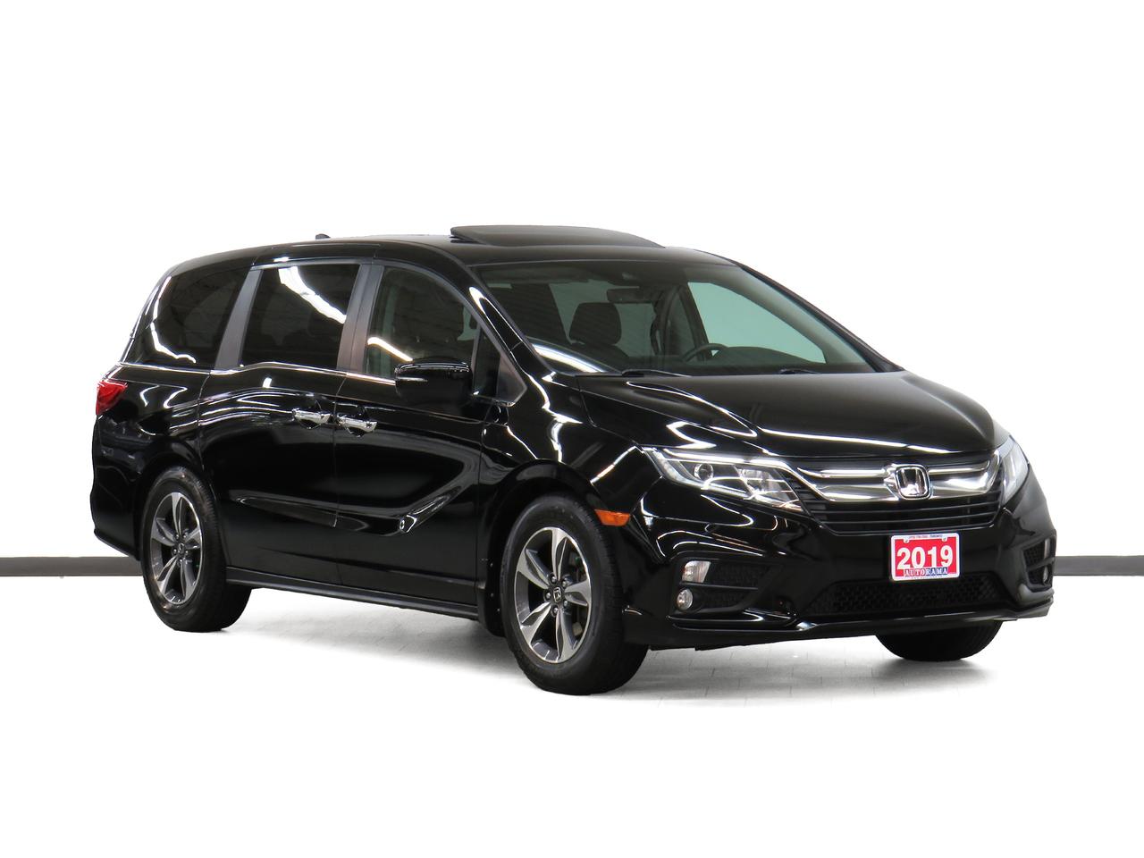 <div style=margin-bottom: 15px;><p data-path-to-node=3>Cash Price: $30,850 Finance Price: $28,850</p></div><div style=margin-bottom: 15px;><p data-path-to-node=4>Verified CarFax. 18-inch alloy wheels | Front-Wheel Drive (FWD) | Power moonroof with tilt feature | 8-passenger seating with Magic Slide 2nd-row seats | Power sliding doors | Premium cloth seating surfaces | Power-adjustable drivers seat | Heated front seats | 8-inch Display Audio touchscreen | Apple CarPlay & Android Auto smartphone integration | Honda Sensing Technologies | Collision Mitigation Braking System | Lane Keeping Assist System | Adaptive Cruise Control | Blind Spot Information system with Cross Traffic Monitor | Tri-zone automatic climate control | Proximity key entry with push-button start | Remote engine start | LED Daytime Running Lights | Integrated backup camera | Bluetooth connectivity. 3.5L V6 engine (280 HP) with 9-speed automatic transmission. Smooth Eco Comfort. Trades are welcome. Financing for all credit types. All credits approved the same day. 125-point inspection completed. Detailed from corner to corner. Over 250 high-quality used vehicles available at the lowest prices for you to choose from. All vehicles are indoors. Visit us rain or shine.</p></div><div style=margin-bottom: 15px;>Call us to book a test drive: <a href=tel:4167397262>416-739-7262</a><br>Get pre-approved for your car loan in a minute: <a href=https://www.autorama.ca/financing/>Apply for Used Car Financing</a><br>Visit our showroom: 1205 Finch Ave West, North York, ON M3J 2E8</div><div style=margin-top: 15px; margin-bottom: 15px;>&mdash;&mdash;&mdash;&mdash;&mdash;&mdash;&mdash;&mdash;&mdash;&mdash;&mdash;&mdash;&mdash;&mdash;&mdash;&mdash;&mdash;&mdash;&mdash;&mdash;&mdash;&mdash;&mdash;&mdash;&mdash;&mdash;&mdash;&mdash;</div><h3 style=margin-bottom: 5px; margin-top: 0;>Pricing&nbsp;</h3><div style=margin-bottom: 15px;>Best Priced Dealer Award Winner for consecutive years. No admin or hidden fees. Prices exclude HST and licensing. Although every effort is made to ensure accuracy, Autorama is not responsible for typographical errors, omissions, or changes. Please verify all details in person. <span style=text-decoration: underline;>All vehicles can be Certified for an additional $999</span>. If not Certified, as per OMVIC Regulations, the vehicle is deemed to be not drivable and not Certified. Special pricing is not available to commercial, dealer, or exporting purchasers.</div><div style=margin-top: 15px; margin-bottom: 15px;>&mdash;&mdash;&mdash;&mdash;&mdash;&mdash;&mdash;&mdash;&mdash;&mdash;&mdash;&mdash;&mdash;&mdash;&mdash;&mdash;&mdash;&mdash;&mdash;&mdash;&mdash;&mdash;&mdash;&mdash;&mdash;&mdash;&mdash;&mdash;</div><h3 style=margin-bottom: 5px; margin-top: 0;>Financing</h3><div style=margin-bottom: 15px;>We welcome all credit types (no credit, new to the country, bankruptcy, consumer proposal, collections, and others). We offer $0 down and no payment for up to 6 months on approved credits. Want to get started now? Apply for a <a href=https://www.autorama.ca/financing/?utm_source=vdpdesc&utm_medium=vdpdesc>car loan online</a>. Same-day auto finance approvals and same-day delivery are available for qualified customers. Financing programs are available for an additional $999. &nbsp;Our team works with a wide network of banks and lenders to help secure the best possible approval tailored to your situation.</div><div style=margin-top: 15px; margin-bottom: 15px;>&mdash;&mdash;&mdash;&mdash;&mdash;&mdash;&mdash;&mdash;&mdash;&mdash;&mdash;&mdash;&mdash;&mdash;&mdash;&mdash;&mdash;&mdash;&mdash;&mdash;&mdash;&mdash;&mdash;&mdash;&mdash;&mdash;&mdash;</div><h3 style=margin-bottom: 5px; margin-top: 0;>Vehicle Review</h3><div style=margin-bottom: 15px;><p data-path-to-node=14>The 2019 Honda Odyssey EX is a highly refined, incredibly versatile, and exceptionally comfortable family minivan that delivers outstanding everyday practicality and dependable performance. Commanding attention on the streets of the GTA, its modern exterior profile is highlighted by a power moonroof, signature LED daytime running lights, highly convenient power sliding doors, and attractive 18-inch alloy wheels. Inside the remarkably spacious, quiet, and thoughtfully crafted cabin, the EX trim ensures your entire family stays completely relaxed with premium 8-passenger seating featuring the innovative Magic Slide 2nd-row, intuitive tri-zone automatic climate control, and heated front seats to effortlessly handle unpredictable Ontario winters. Staying seamlessly connected on the go is simple thanks to the brilliant 8-inch Display Audio touchscreen featuring Apple CarPlay and Android Auto integration. Driven by a highly robust 3.5L V6 engine producing 280 horsepower, paired with a smooth 9-speed automatic transmission, the Odyssey delivers an incredibly secure, capable, and phenomenally polished driving experience. Complete with a remote engine start, an integrated backup camera, and the comprehensive Honda Sensing suite alongside a Blind Spot Information system, this premium minivan is an incredibly smart, secure, and sensible choice for your family. We have a wide selection of used vehicles to help you choose.</p></div><div style=margin-top: 15px; margin-bottom: 15px;>&mdash;&mdash;&mdash;&mdash;&mdash;&mdash;&mdash;&mdash;&mdash;&mdash;&mdash;&mdash;&mdash;&mdash;&mdash;&mdash;&mdash;&mdash;&mdash;&mdash;&mdash;&mdash;&mdash;&mdash;&mdash;&mdash;&mdash;&mdash;</div><h3 style=margin-bottom: 5px; margin-top: 0;>Warranty</h3><div style=margin-bottom: 15px;>This vehicle qualifies for an extended warranty with a variety of terms and coverage options. Ask us anytime, we&rsquo;ll help you choose the plan that&rsquo;s right for you.</div><div style=margin-top: 15px; margin-bottom: 15px;>&mdash;&mdash;&mdash;&mdash;&mdash;&mdash;&mdash;&mdash;&mdash;&mdash;&mdash;&mdash;&mdash;&mdash;&mdash;&mdash;&mdash;&mdash;&mdash;&mdash;&mdash;&mdash;&mdash;&mdash;&mdash;&mdash;&mdash;&mdash;</div><h3 style=margin-bottom: 5px; margin-top: 0;>Trade-In / Appraisal</h3><div style=margin-bottom: 15px;>Have a vehicle to trade? We pay top dollar for trades, any vehicle, any condition. Bring your trade for a free appraisal when you visit us or you can apply for</div><div style=margin-top: 15px; margin-bottom: 15px;>&mdash;&mdash;&mdash;&mdash;&mdash; &mdash;&mdash;&mdash;&mdash;&mdash;&mdash;&mdash;&mdash;&mdash;&mdash;&mdash;&mdash;&mdash;&mdash;&mdash;&mdash;&mdash;&mdash;&mdash;&mdash;&mdash;&mdash;&mdash;</div><h3 style=margin-bottom: 5px; margin-top: 0;>Visit / Showroom Info</h3><div style=margin-bottom: 15px;>Visit our indoor showroom (rain or shine) at:<br>Autorama 1205 Finch Ave West, North York, ON M3J 2E8<br>Call us at <a href=tel:4167397262>416-739-7262</a> to book a test drive or ask questions.</div><div style=margin-top: 15px; margin-bottom: 15px;>&mdash;&mdash;&mdash;&mdash;&mdash;&mdash;&mdash;&mdash;&mdash;&mdash;&mdash;&mdash;&mdash;&mdash;&mdash;&mdash;&mdash;&mdash;&mdash;&mdash;&mdash;&mdash;&mdash;&mdash;&mdash;&mdash;&mdash;&mdash;</div><h3 style=margin-bottom: 5px; margin-top: 0;>Who we are</h3><div style=margin-bottom: 15px;>Autorama is Toronto&rsquo;s trusted, award-winning <a href=https://www.autorama.ca/?utm_source=vdpdesc&utm_medium=vdpdesc>used car dealership</a>, offering over 250 hand-picked vehicles at the lowest prices. We&rsquo;re committed to exceptional service and have proudly served Toronto, Mississauga, Brampton, and the GTA for over 25 years &mdash; and with our full indoor showroom, you can visit us rain or shine.</div><div style=margin-top: 15px; margin-bottom: 15px;>&mdash;&mdash;&mdash;&mdash;&mdash;&mdash;&mdash;&mdash;&mdash;&mdash;&mdash;&mdash;&mdash;&mdash;&mdash;&mdash;&mdash;&mdash;&mdash;&mdash;&mdash;&mdash;&mdash;&mdash;&mdash;&mdash;&mdash;&mdash;</div><h3 style=margin-bottom: 5px; margin-top: 0;>Disclaimers</h3><ul style=margin-top: 0; padding-left: 20px;><li><span data-olk-copy-source=MessageBody>Prices exclude HST and licensing.</span></li></ul><ul style=margin-top: 0; padding-left: 20px;><li data-ogsc= data-olk-copy-source=MessageBody>Prices, rates, and payments are subject to change without notice.</li></ul><ul style=margin-top: 0; padding-left: 20px;><li data-ogsc= data-olk-copy-source=MessageBody>Advertised price includes a $2,000 finance credit. Cash price may differ.</li></ul><ul style=margin-top: 0; padding-left: 20px;><li data-ogsc= data-olk-copy-source=MessageBody>All vehicles come standard with one key. Additional keys may be purchased at the time of sale.</li></ul><ul style=margin-top: 0; padding-left: 20px;><li><span data-olk-copy-source=MessageBody>Although every effort is made to ensure accuracy, Autorama is not responsible for typographical errors, omissions, or changes. Please verify all details with your Sales & Finance Specialist.</span></li></ul>